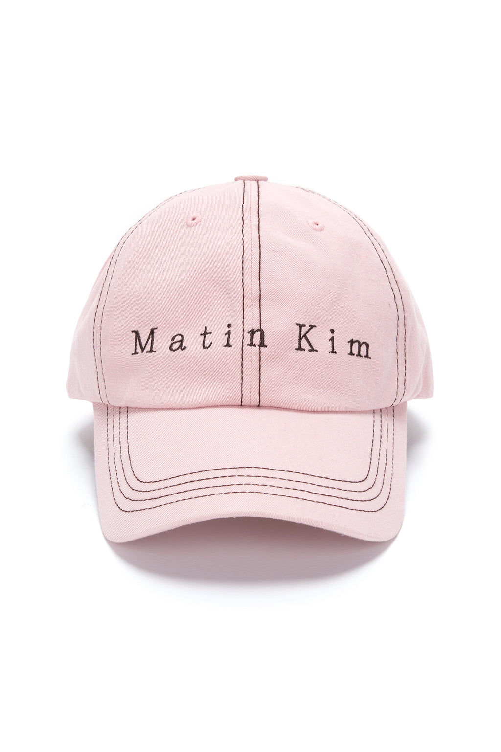 Matin Kim - Matin Stitch Ball Cap (Navy) product image 6 | TRAB K-Fashion Australia