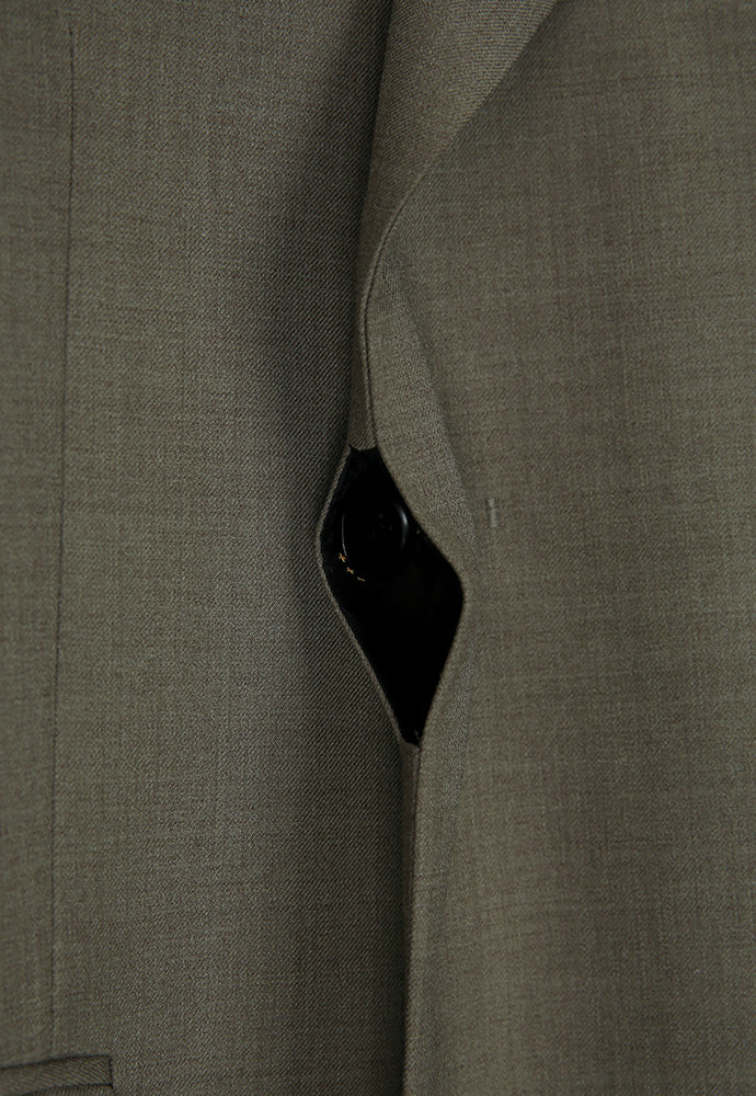 Tonywack - High Density Wool Hidden Button Blazer (Wool 100%) (Bronze Beige) product image 9 | TRAB K-Fashion Australia