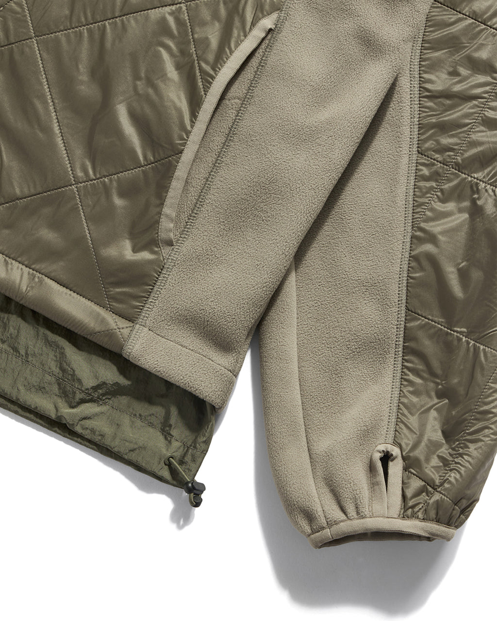 Eastlogue - Quilted Mixed Pullover (Sand Beige) product image 8 | TRAB K-Fashion Australia