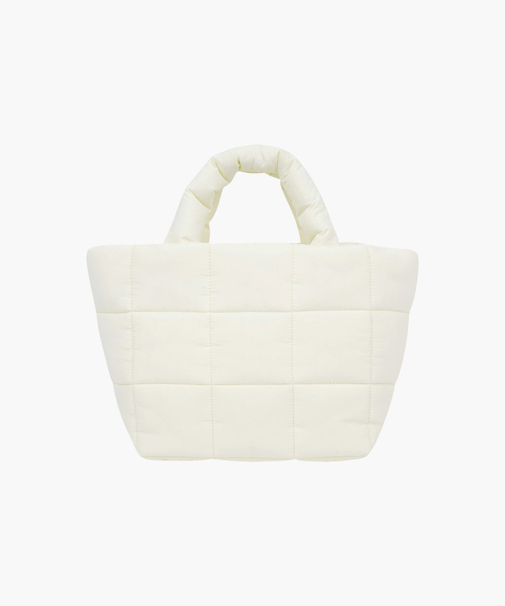 Marithe & Francois Girbaud - Classic Logo Padding Bag (Ivory) product image 3 | TRAB K-Fashion Australia