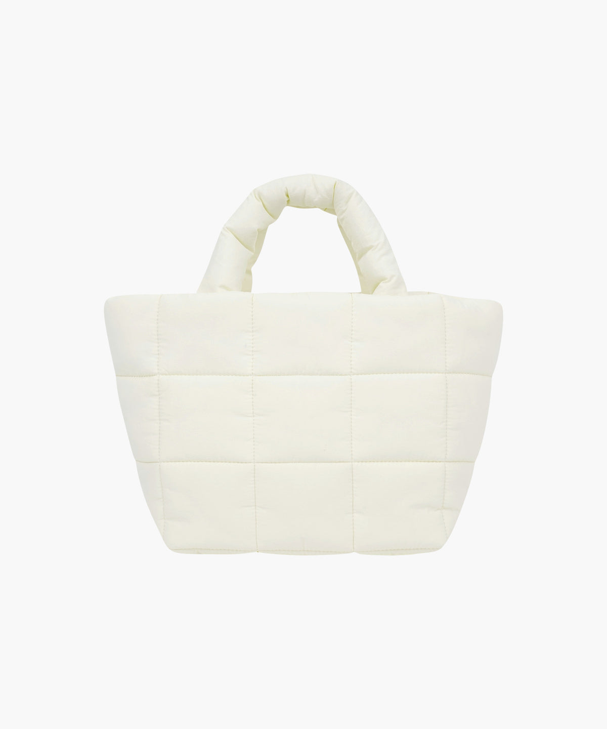 Marithe & Francois Girbaud - Classic Logo Padding Bag (Ivory) product image 3 | TRAB K-Fashion Australia