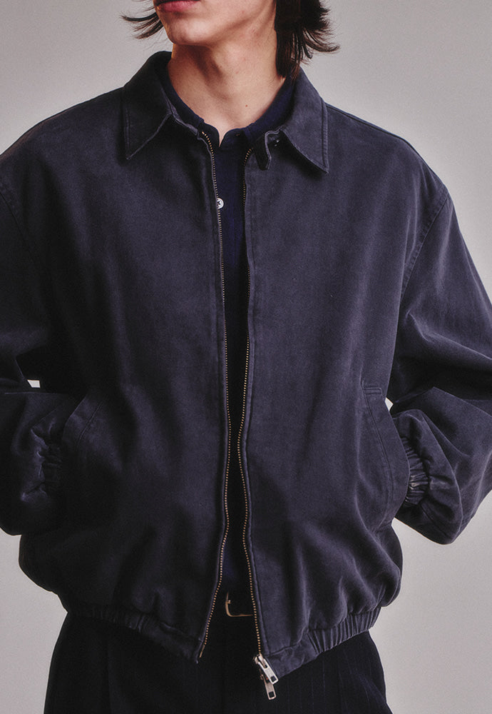 Art if acts - Washed Swing Jacket (Vintage Navy) product image 2 | TRAB K-Fashion Australia