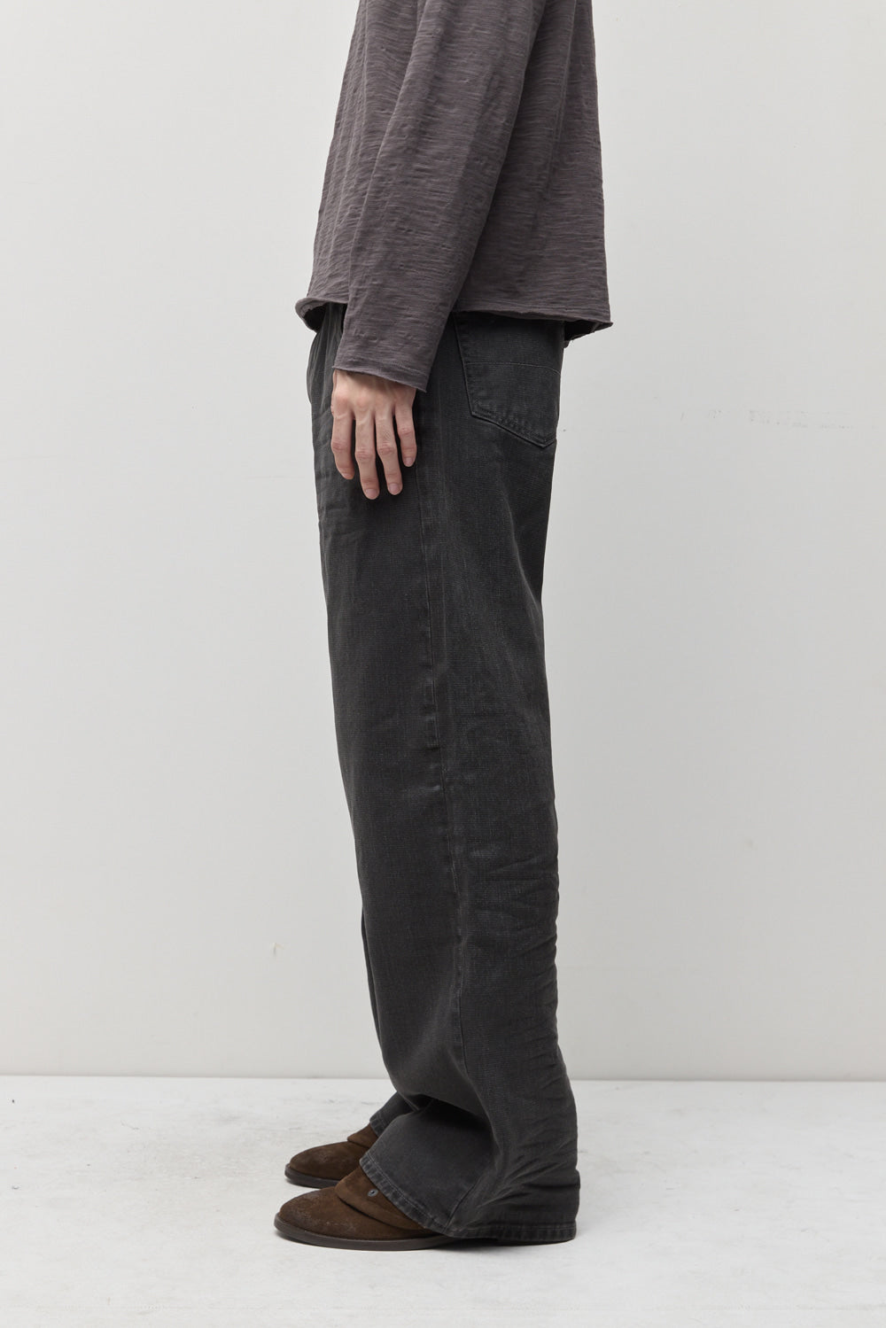 Hatchingroom - VTG Waxed Jeans (Charcoal) product image 13 | TRAB K-Fashion Australia