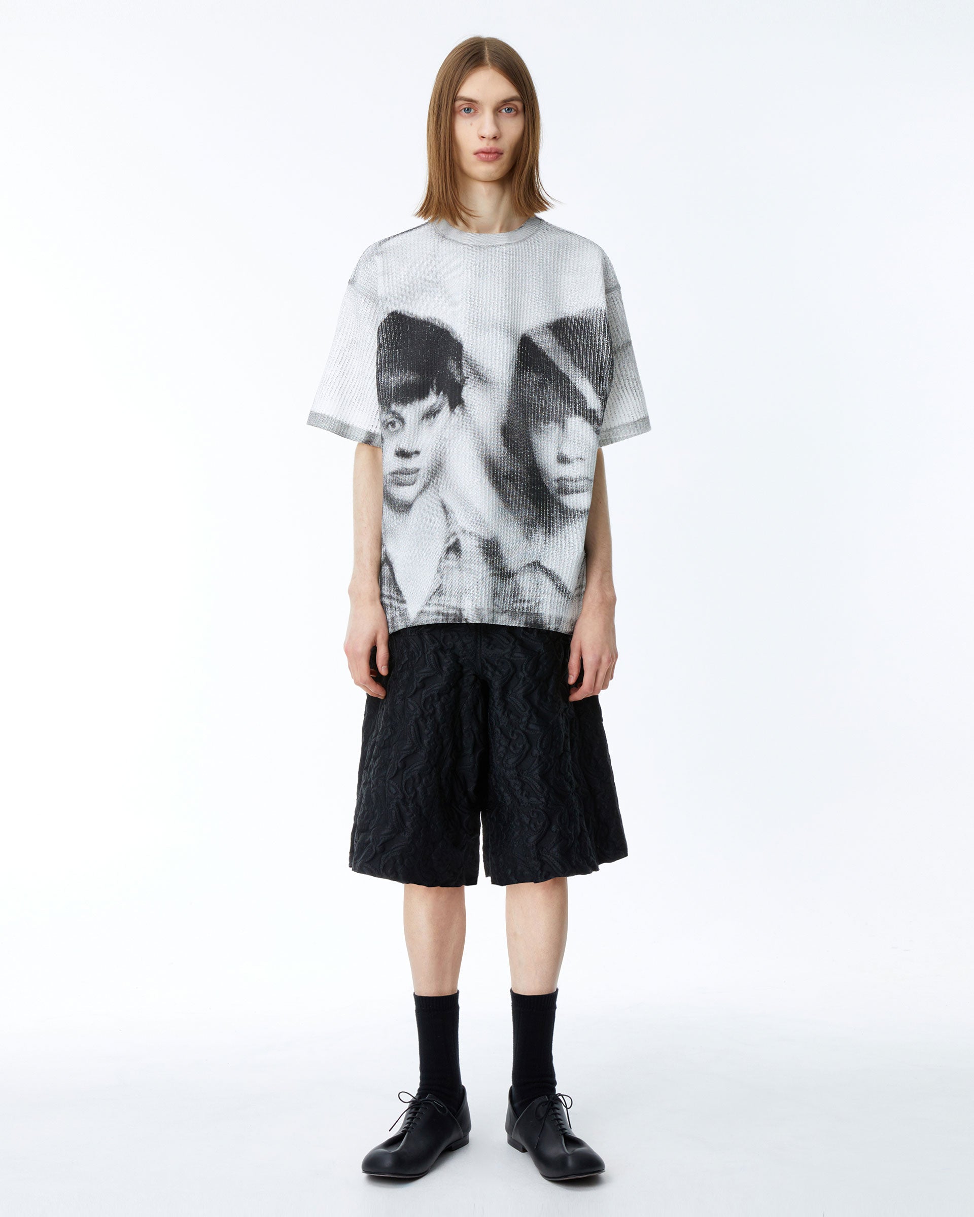 Ader Error - Twin face t-shirt 01 (Off white) product image 3 | TRAB K-Fashion Australia