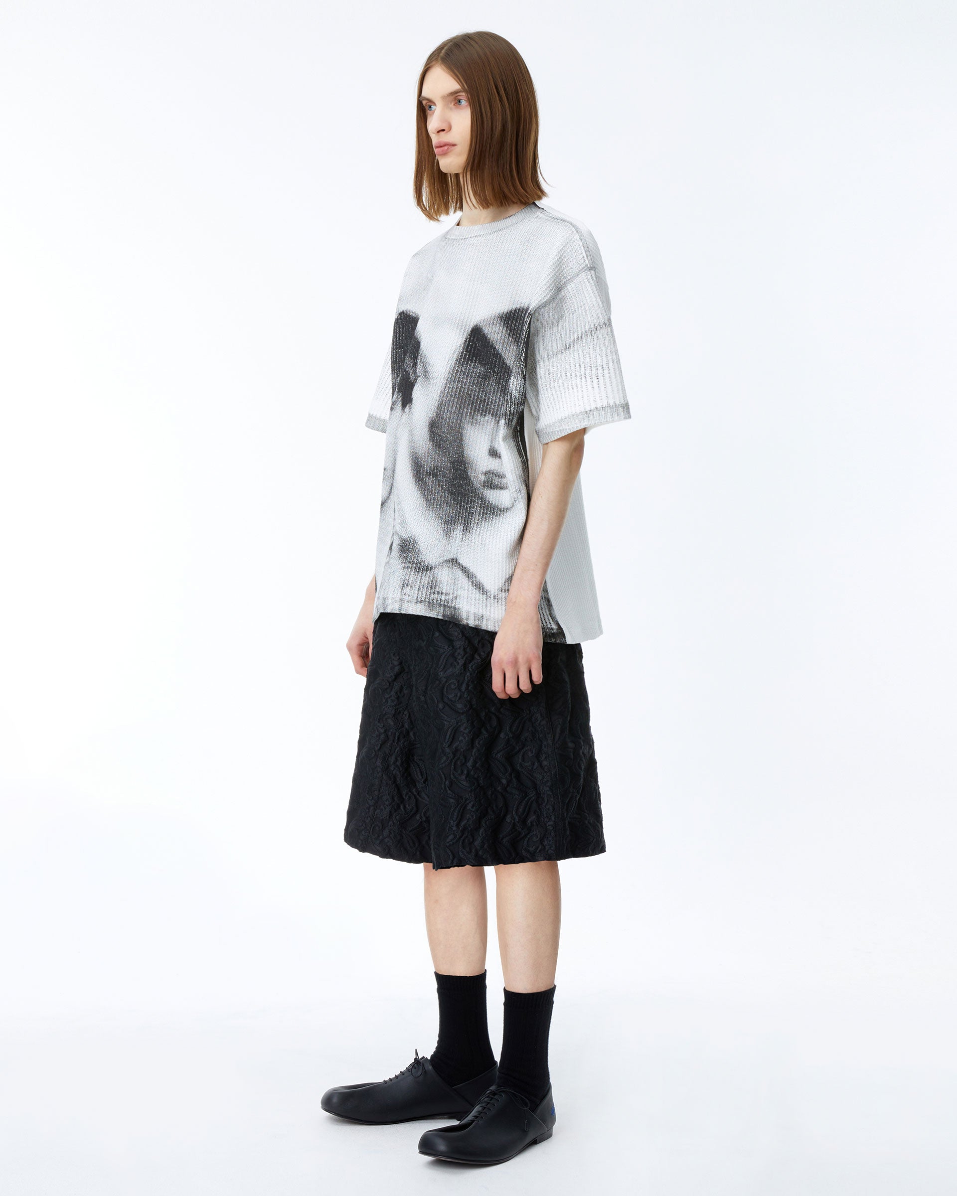 Ader Error - Twin face t-shirt 01 (Off white) product image 4 | TRAB K-Fashion Australia