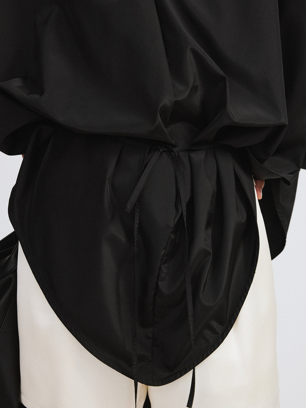 Recto - Oversized Cape Jumper (Black) product image 4 | TRAB K-Fashion Australia