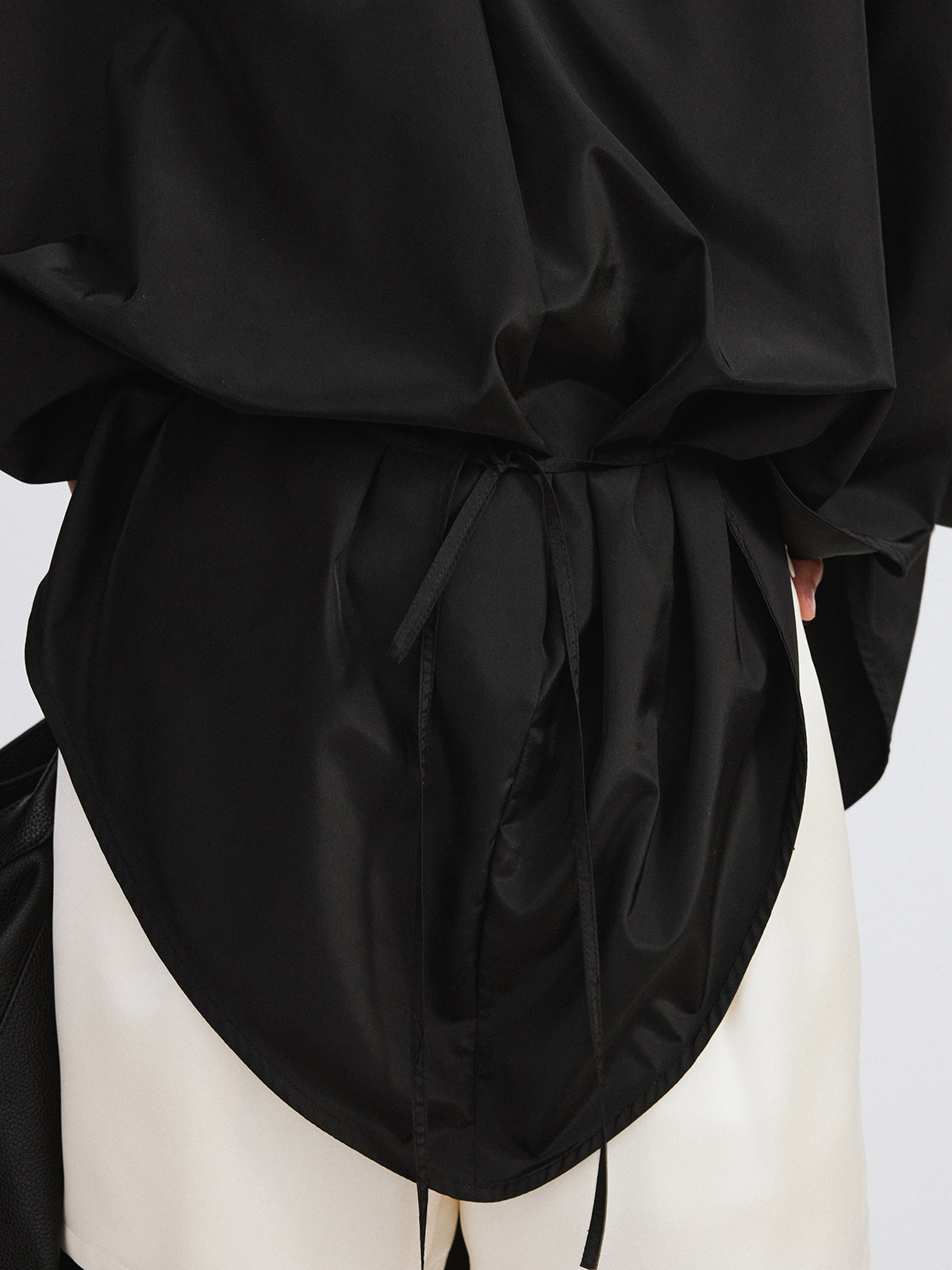Recto - Oversized Cape Jumper (Black) product image 4 | TRAB K-Fashion Australia