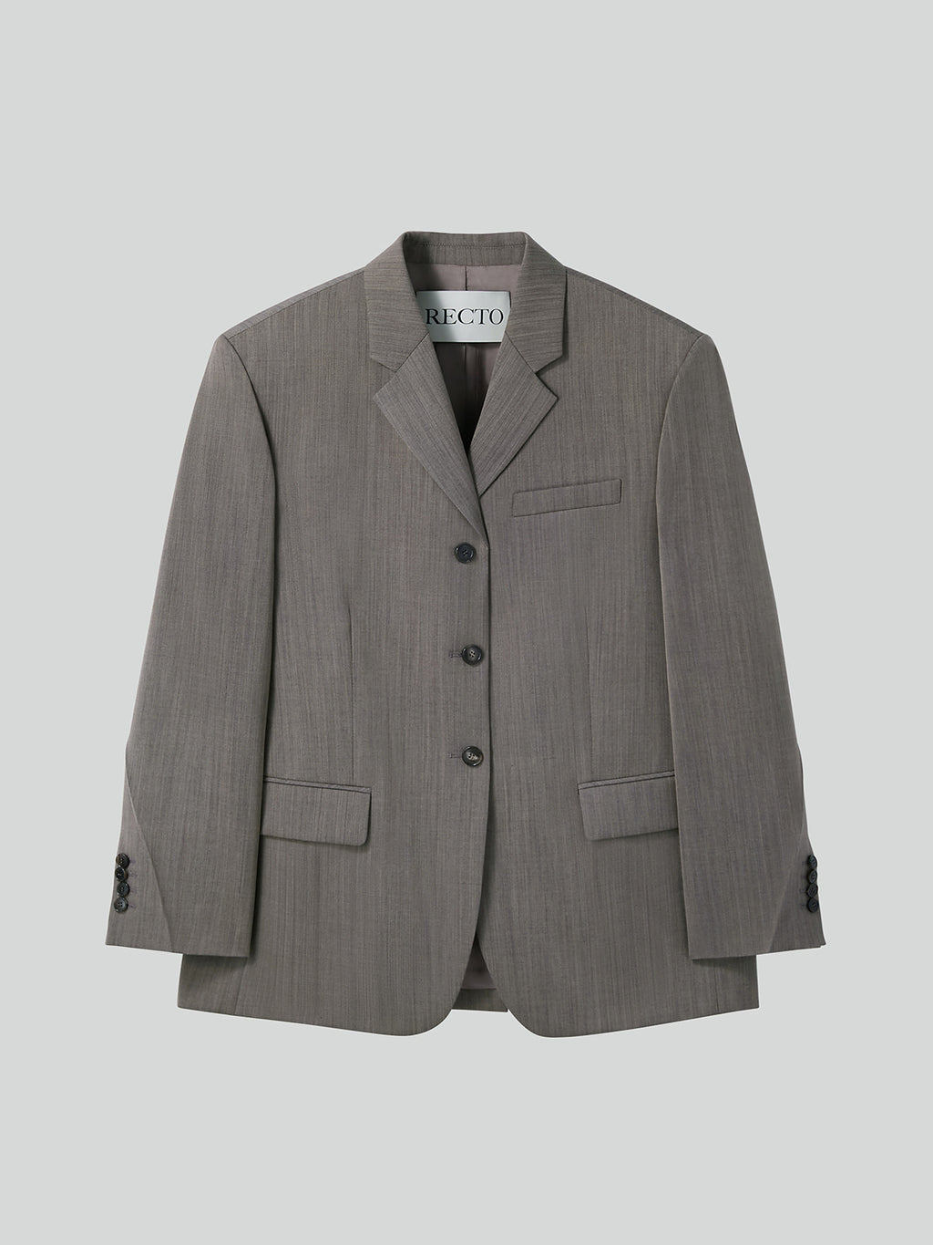 Recto - Classic Single Suit Jacket (Sepia) product image 5 | TRAB K-Fashion Australia