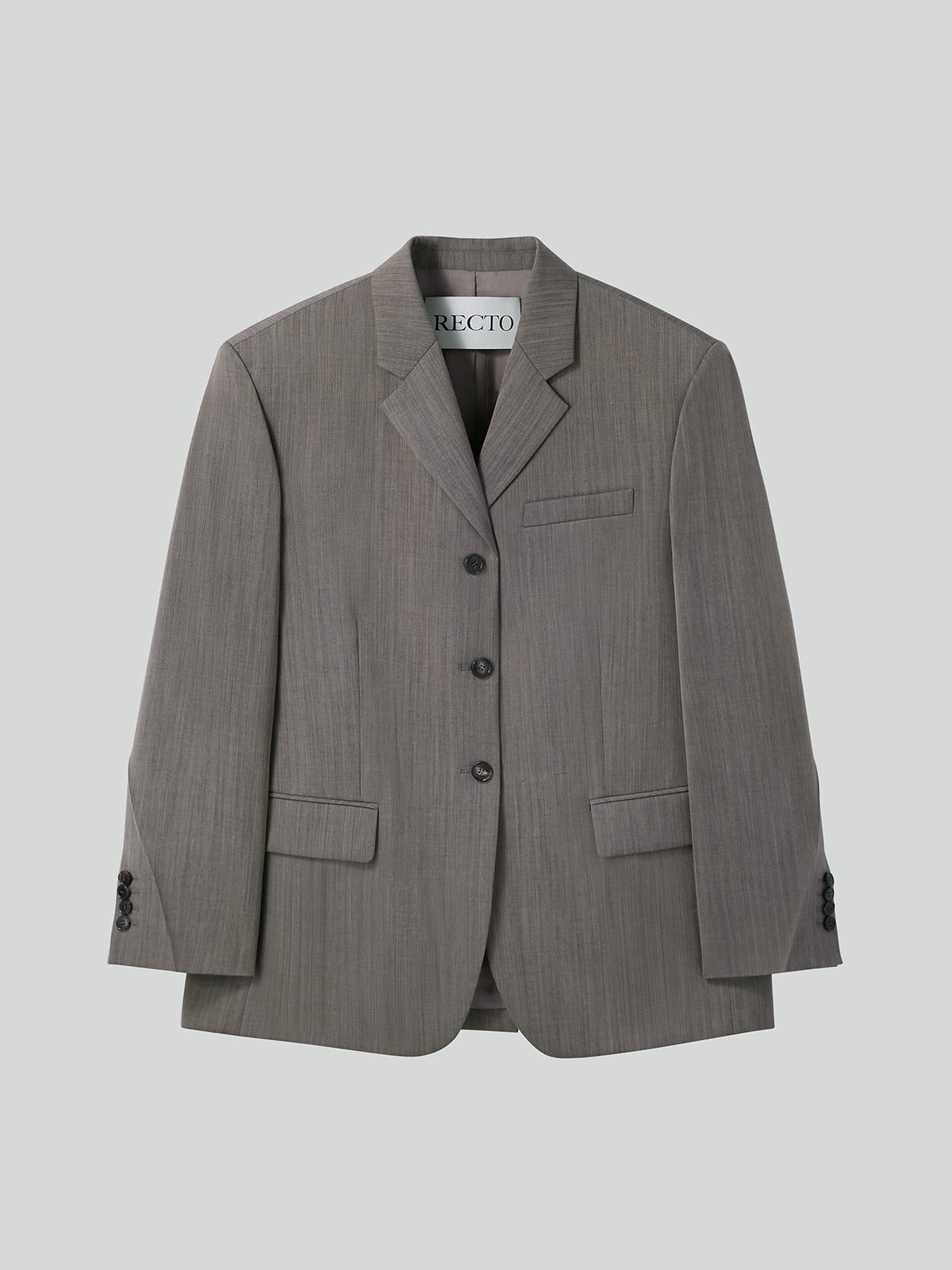 Recto - Classic Single Suit Jacket (Sepia) product image 5 | TRAB K-Fashion Australia