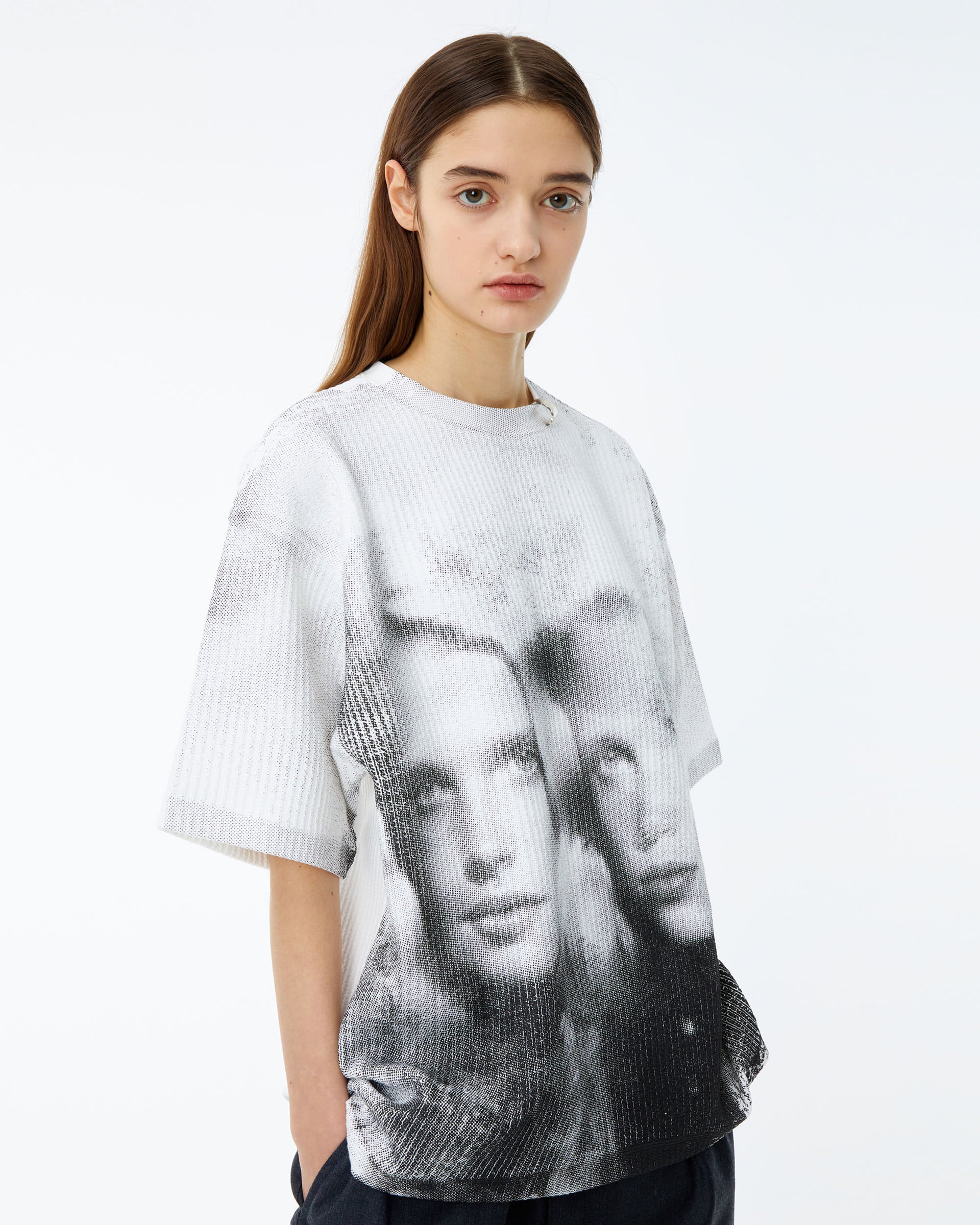 Ader Error - Twin face t-shirt 02 (Off white) product image 2 | TRAB K-Fashion Australia