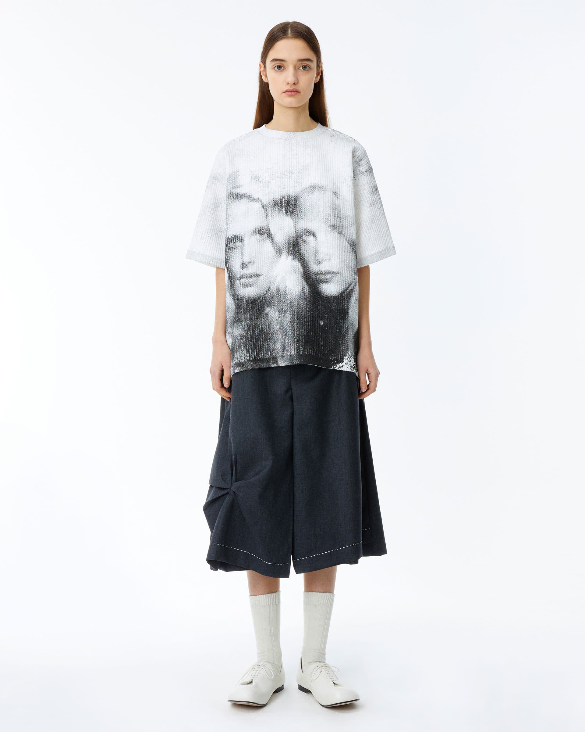 Ader Error - Twin face t-shirt 02 (Off white) product image 3 | TRAB K-Fashion Australia