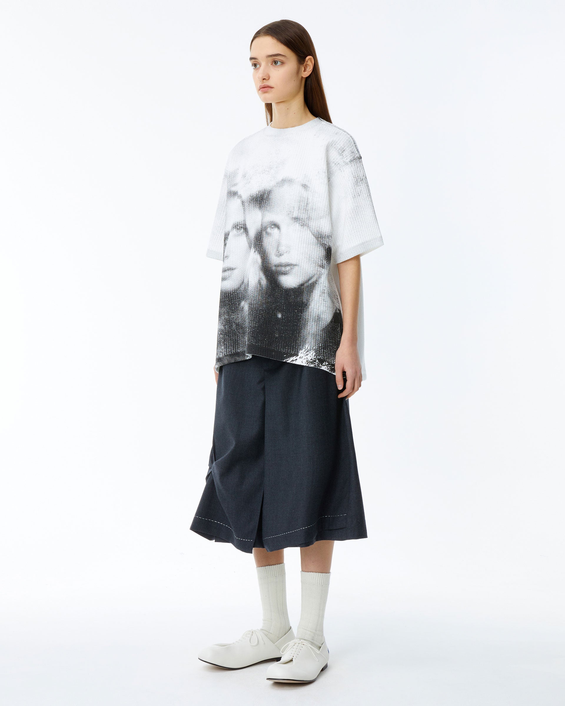 Ader Error - Twin face t-shirt 02 (Off white) product image 4 | TRAB K-Fashion Australia