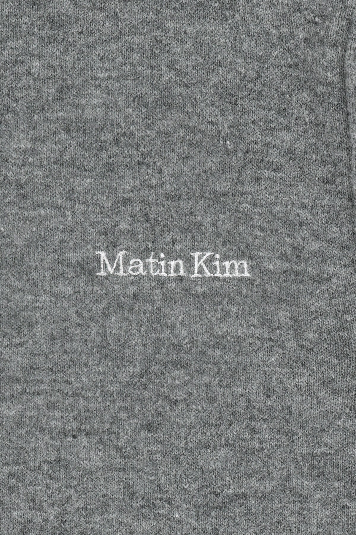 Matin Kim - Cashmere Blended Cutline Round Cardigan (Grey) product image 6 | TRAB K-Fashion Australia