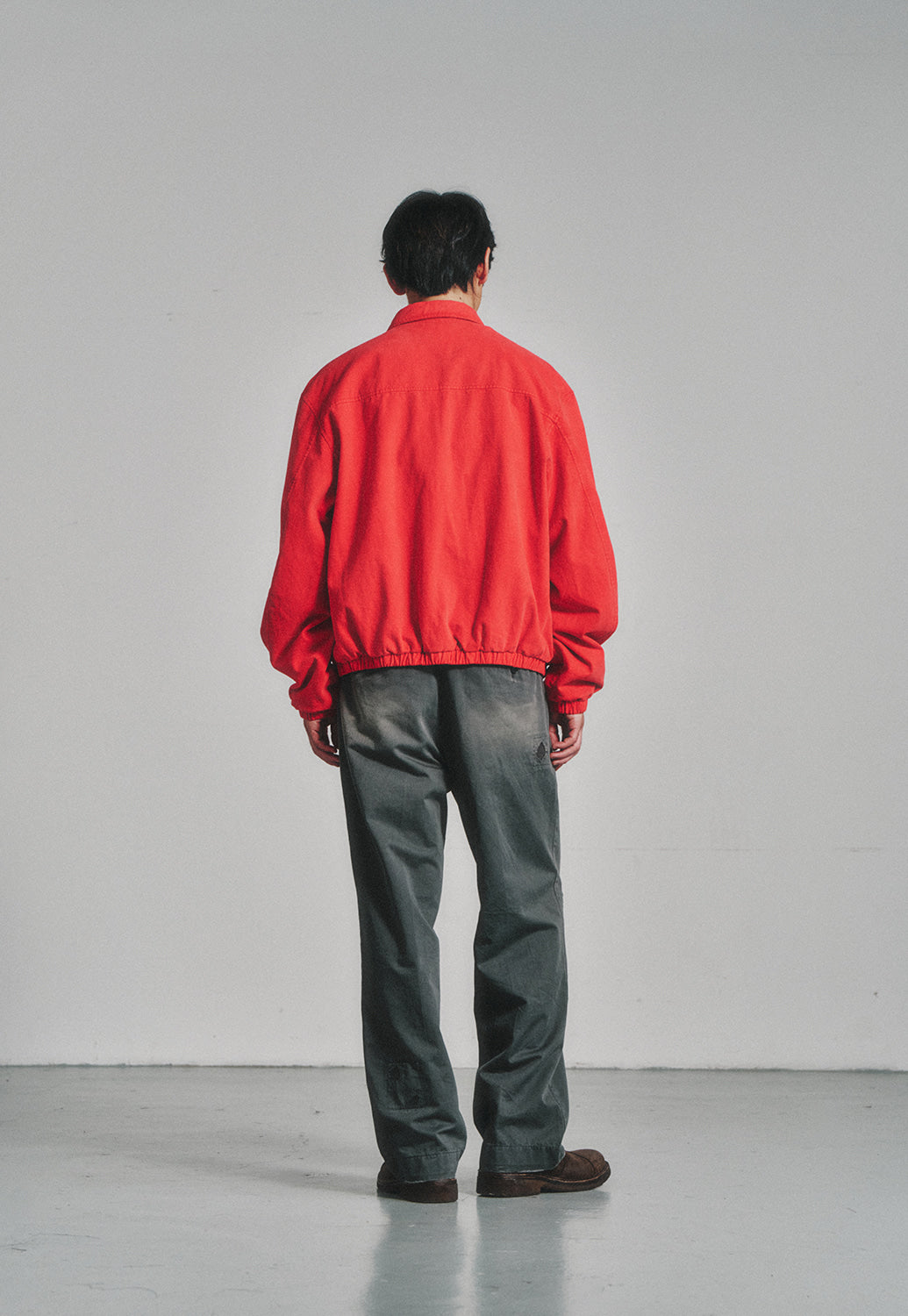 Art if acts - Garment Dyed Swing Jacket (Vintage Red) product image 3 | TRAB K-Fashion Australia