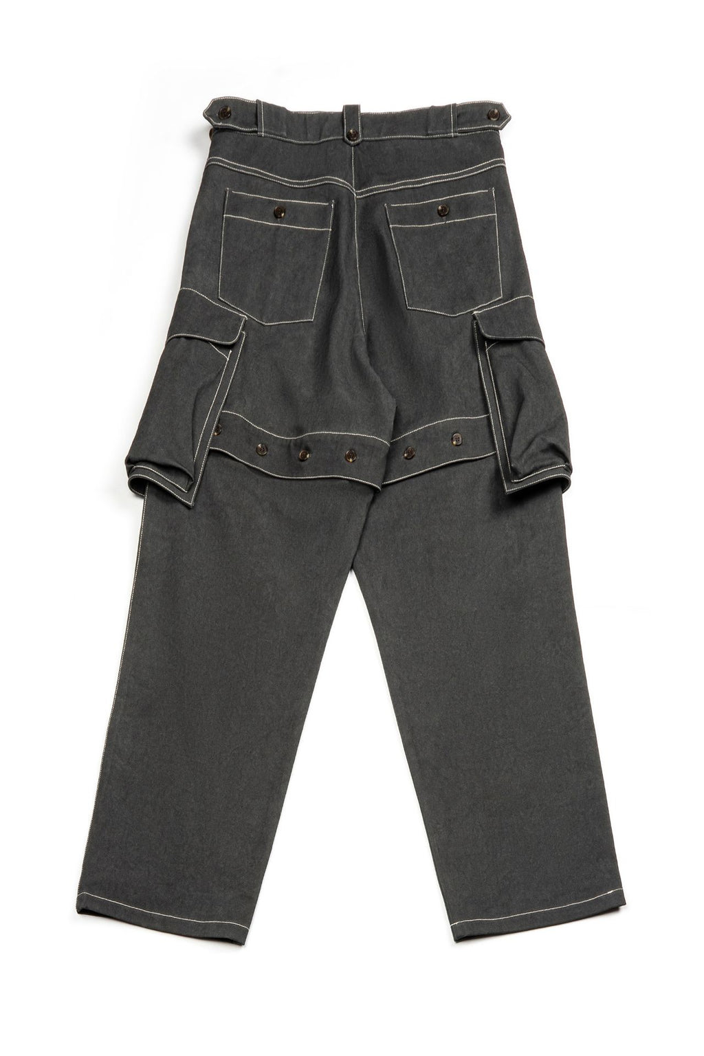 Ioedle - Assembled Cargo Pants With Screws Loosened (Charcoal) product image 3 | TRAB K-Fashion Australia