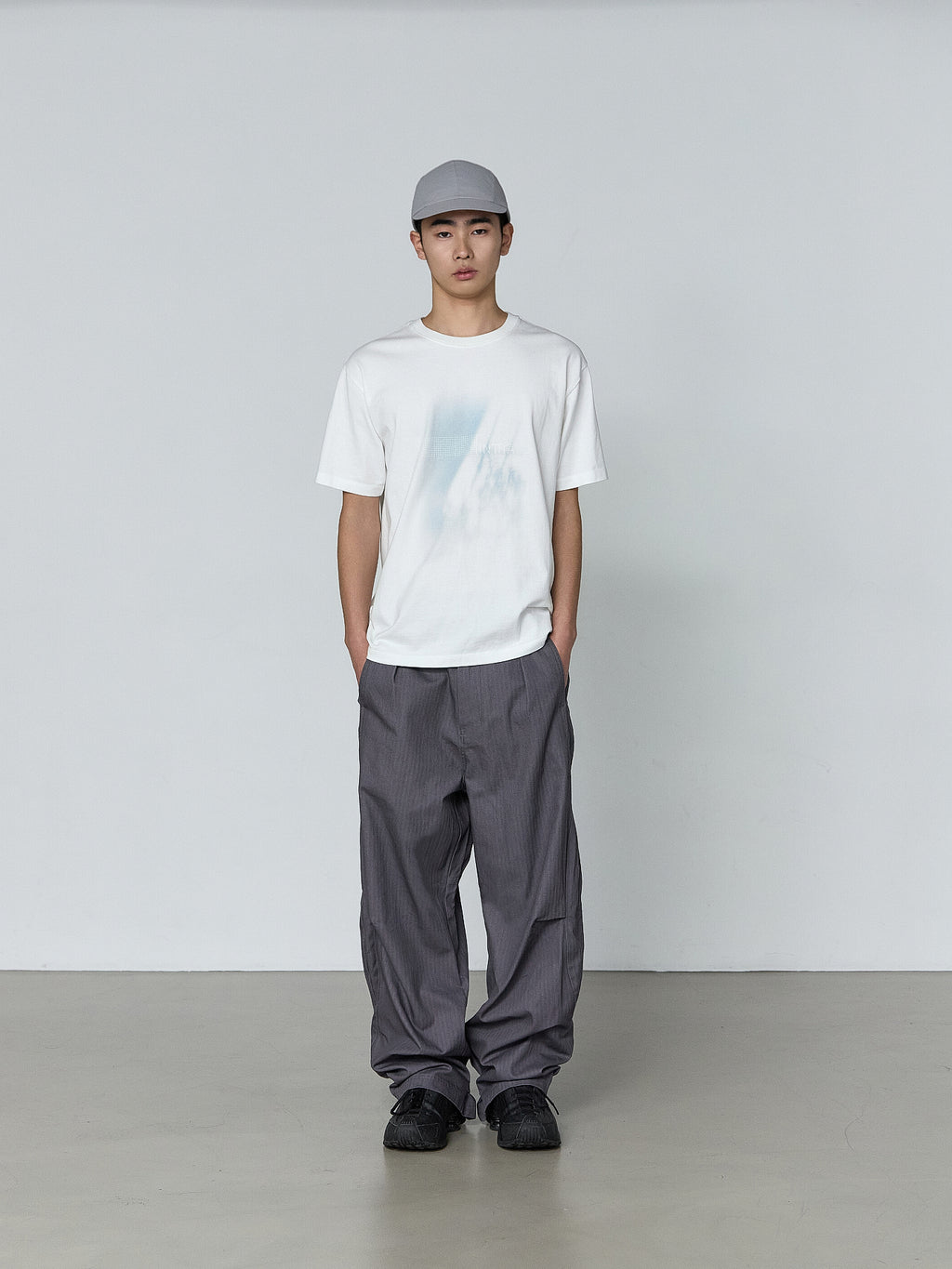 San San Gear - Shade T-Shirt (White) product image 2 | TRAB K-Fashion Australia