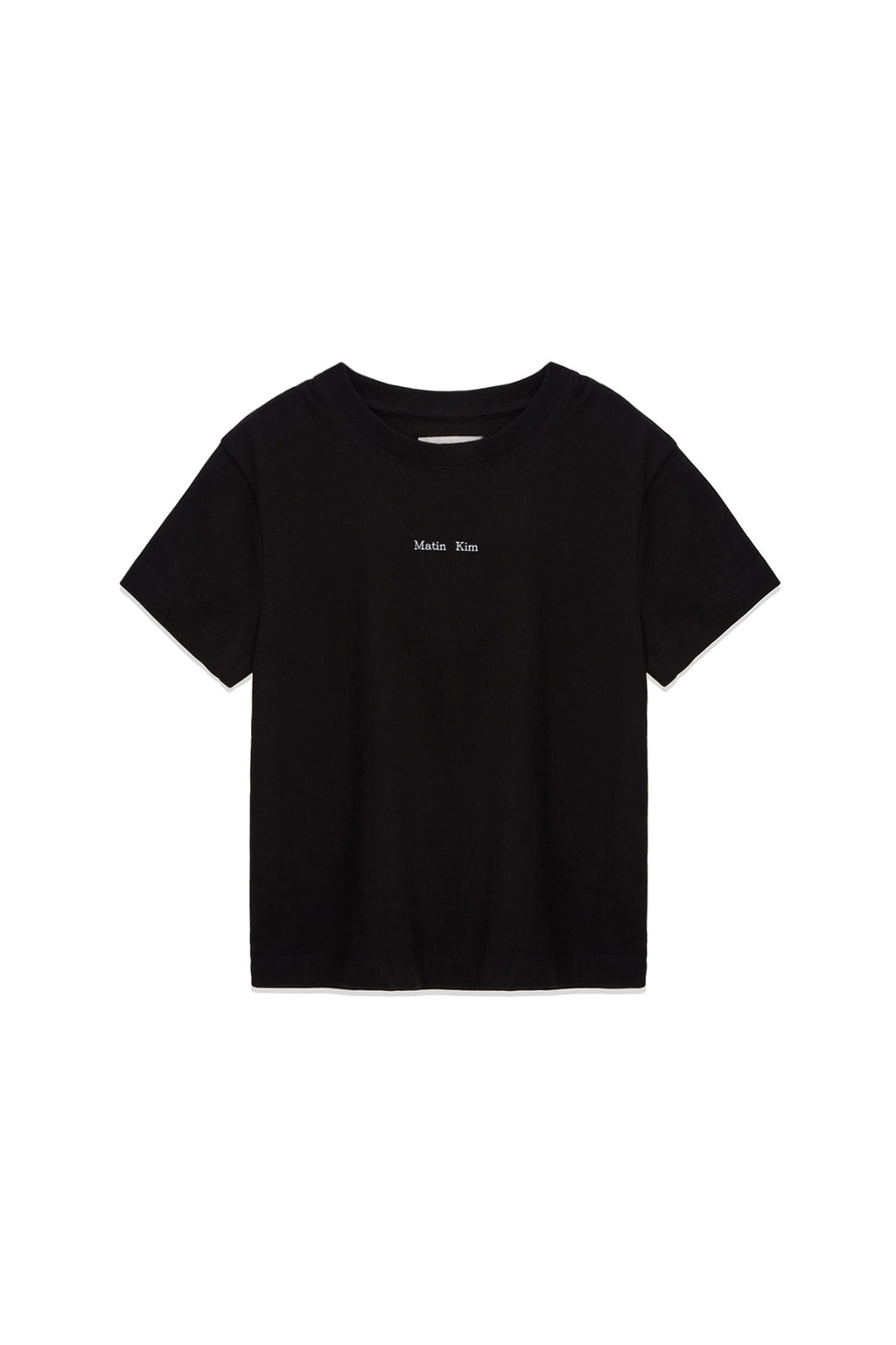 Matin Kim - Hangeul Logo Small Archive Top (Black) product image 1 | TRAB K-Fashion Australia