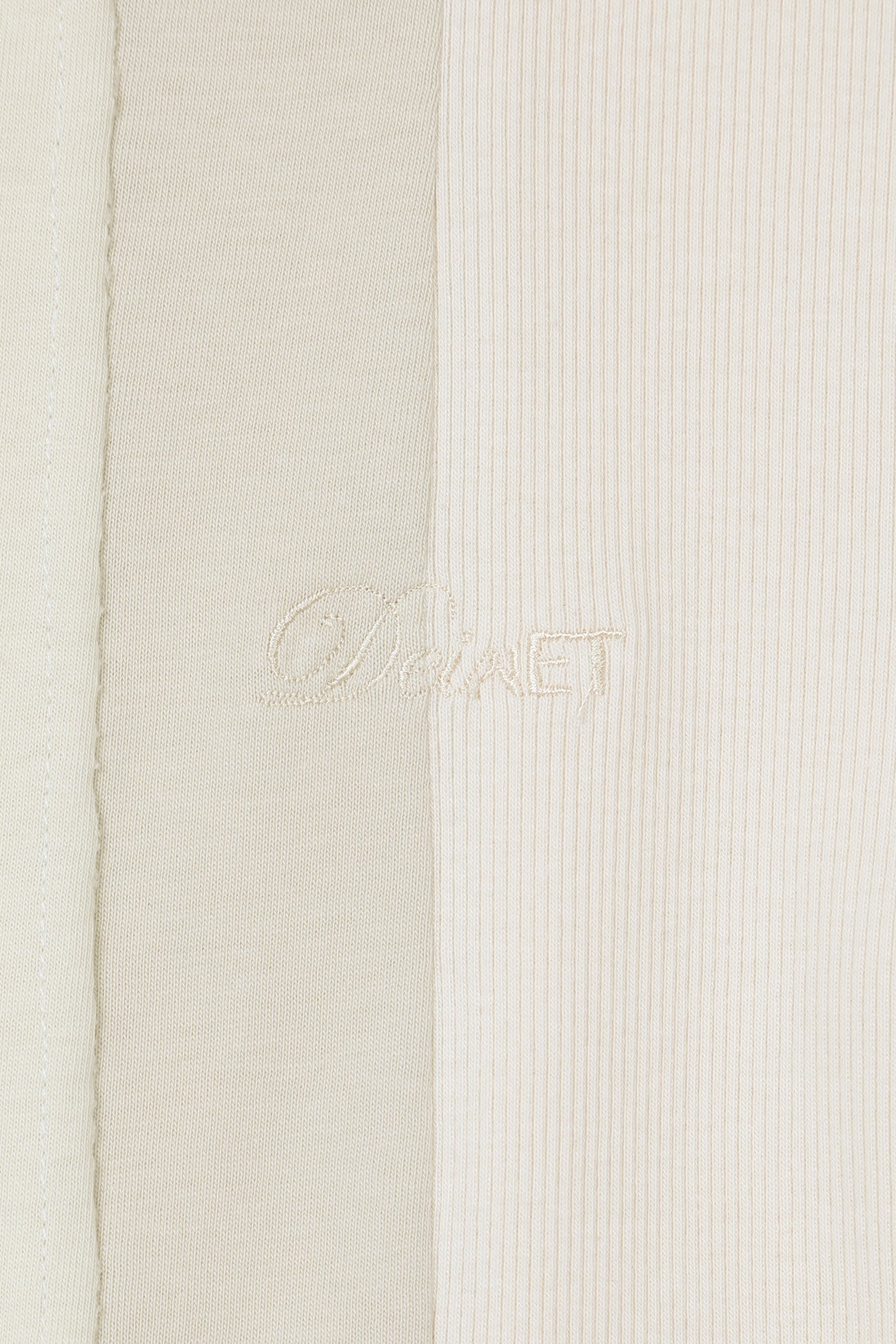 Deinet - Contrast T-Shirt (Beige) product image 4 | TRAB K-Fashion Australia