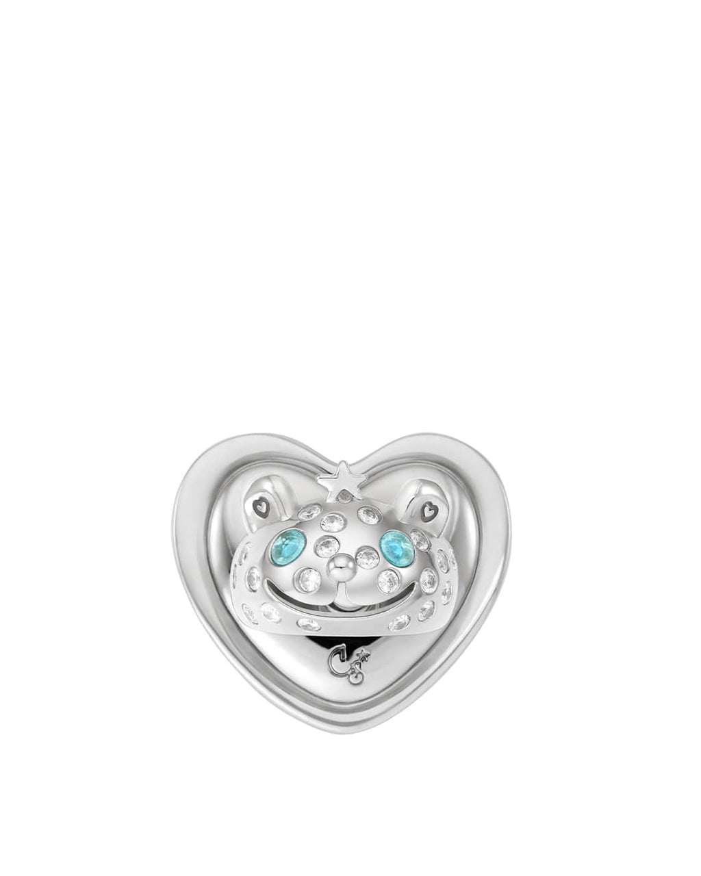 Stand Oil - Princess Bear Grip Ring (Silver) product image 1 | TRAB K-Fashion Australia