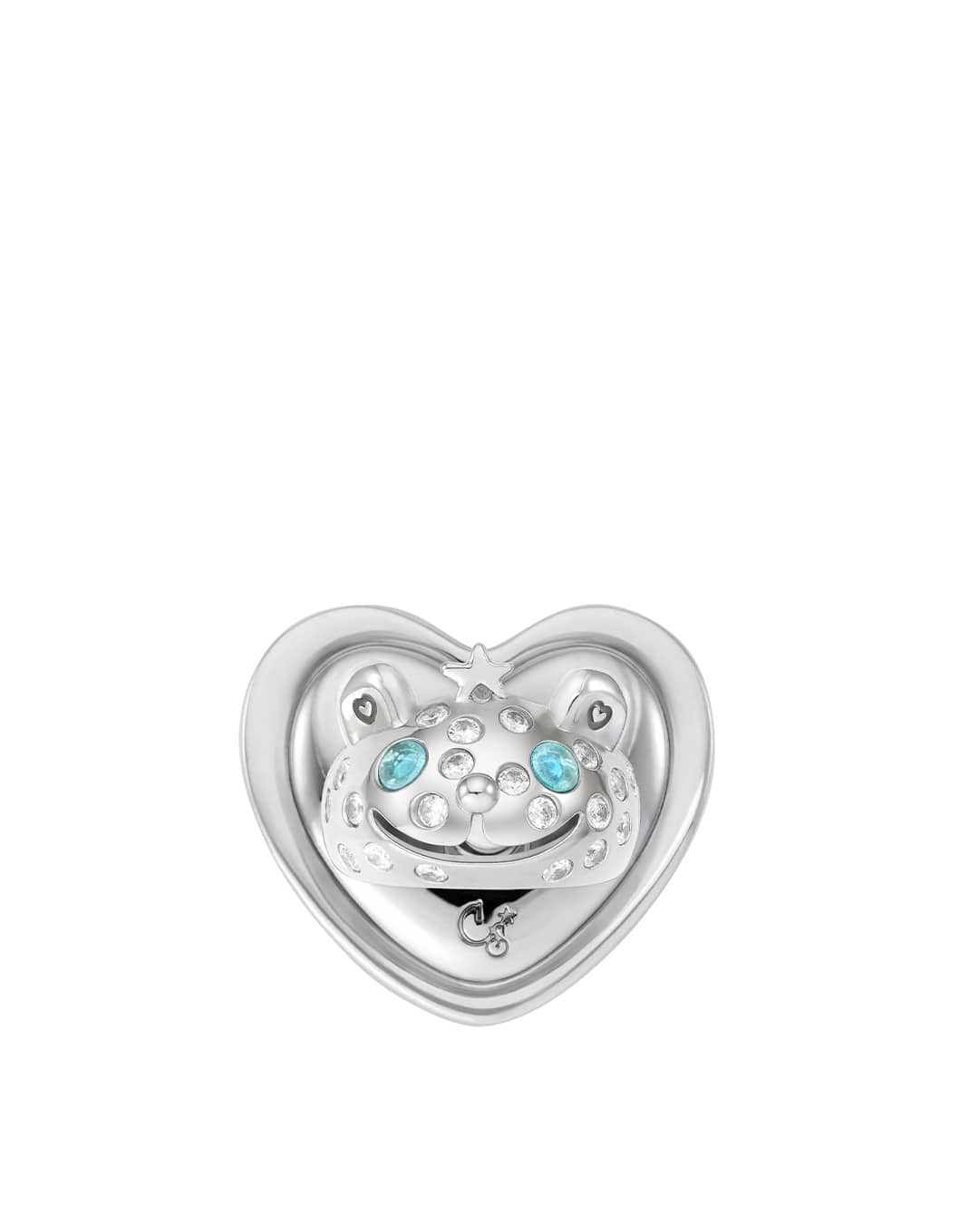 Stand Oil - Princess Bear Grip Ring (Silver) product image 1 | TRAB K-Fashion Australia