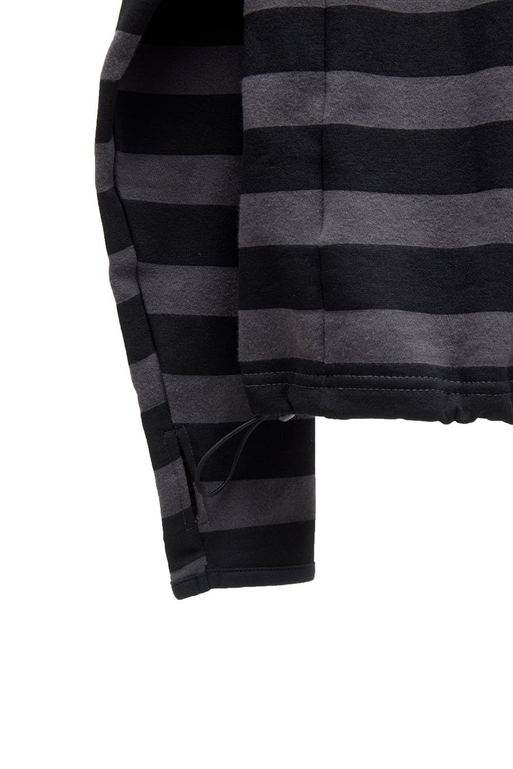 Hatchingroom - Zip Hoodie Stripe (Purple Charcoal/Black) product image 4 | TRAB K-Fashion Australia