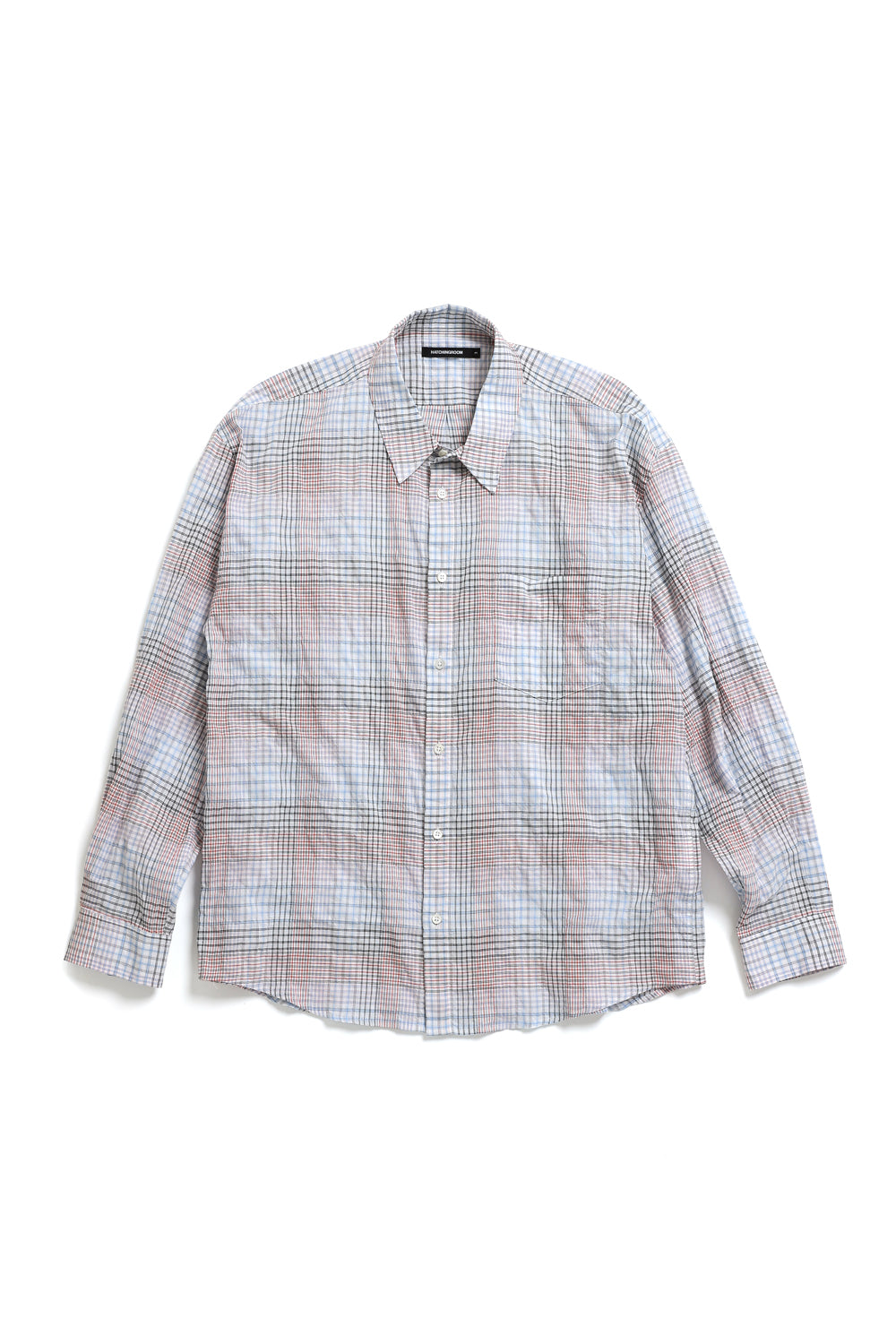 Hatchingroom - Classic Shirt Multi Check (White) product image 1 | TRAB K-Fashion Australia