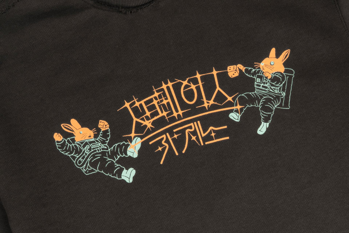 Ioedle - Space Casino T-Shirt (Charcoal) product image 5 | TRAB K-Fashion Australia