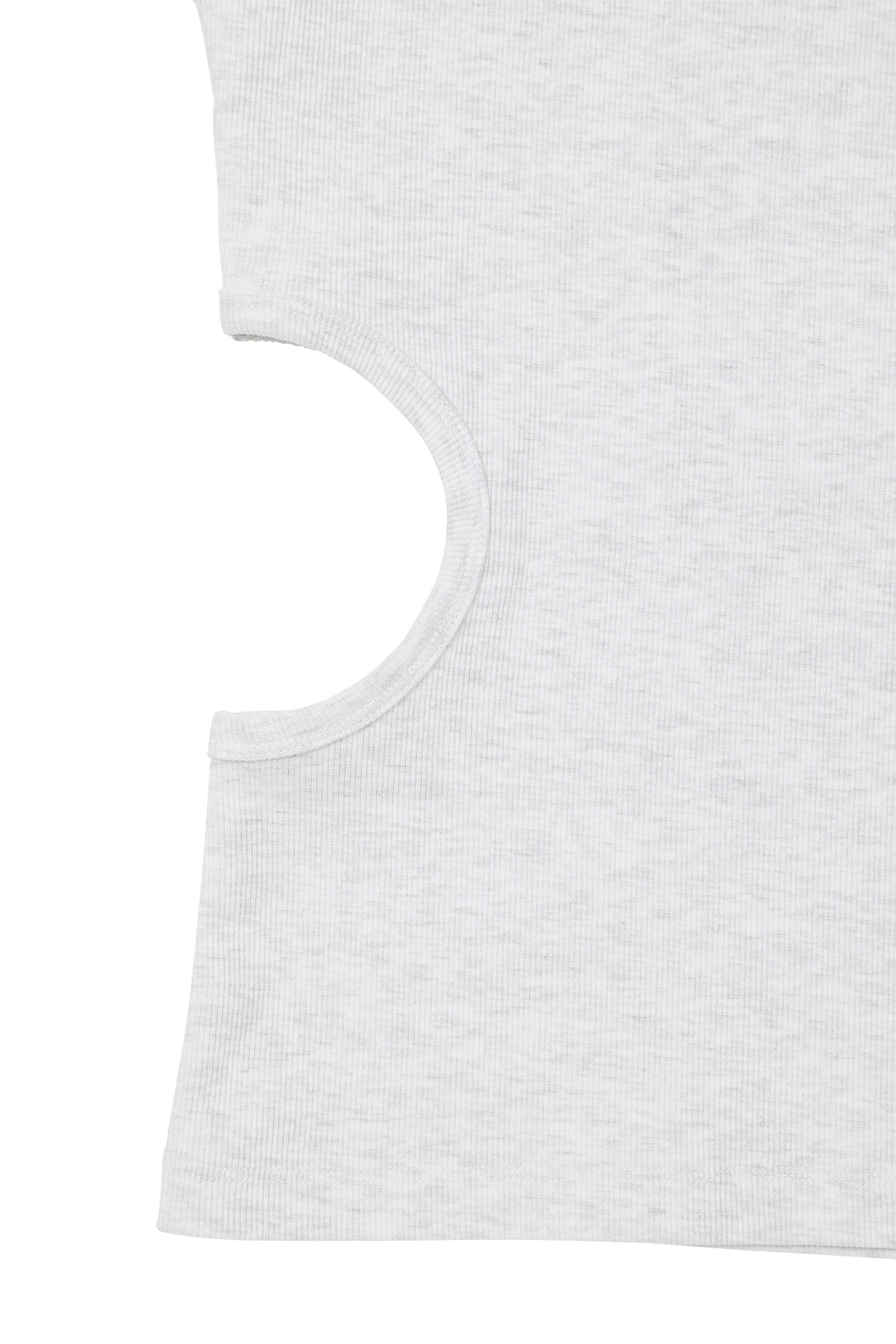 Deinet - Arc Snap Tank Top (Light Grey) product image 4 | TRAB K-Fashion Australia