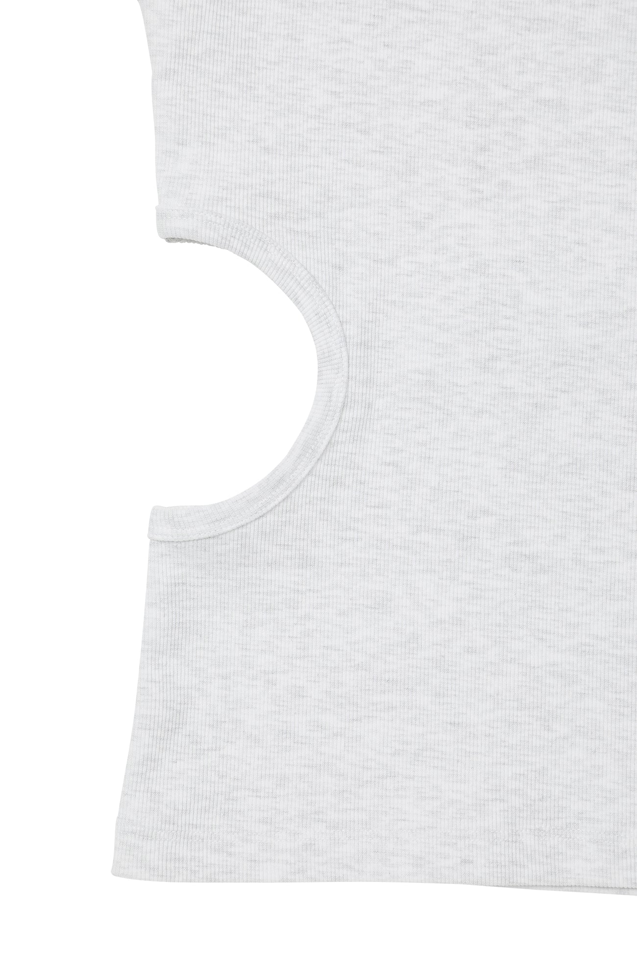 Deinet - Arc Snap Tank Top (Light Grey) product image 4 | TRAB K-Fashion Australia