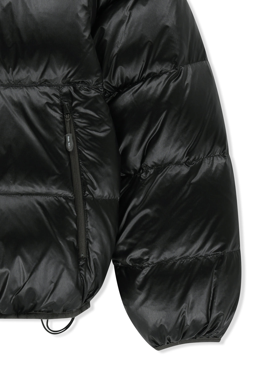 Matin Kim - Icon Logo Down Jumper (Black) product image 5 | TRAB K-Fashion Australia