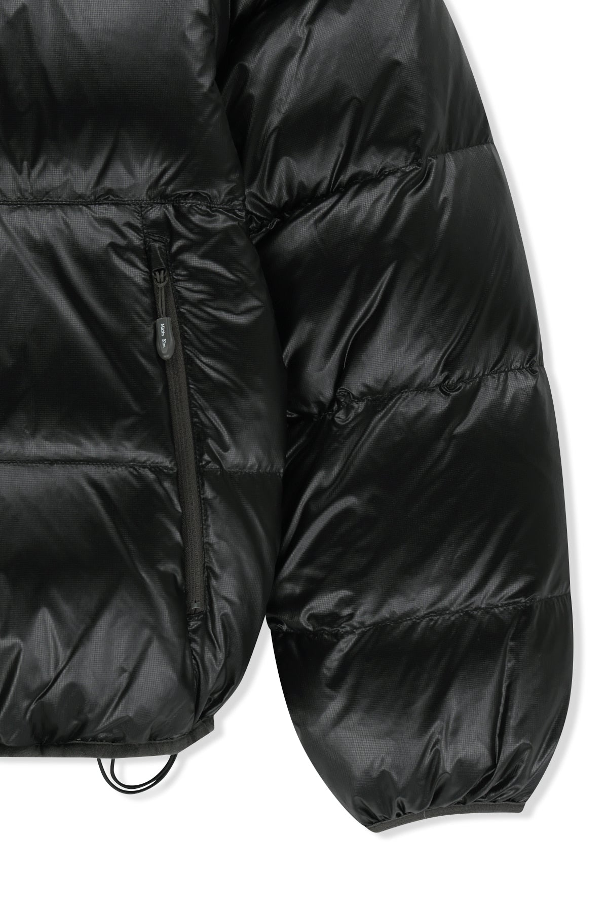 Matin Kim - Icon Logo Down Jumper (Black) product image 5 | TRAB K-Fashion Australia