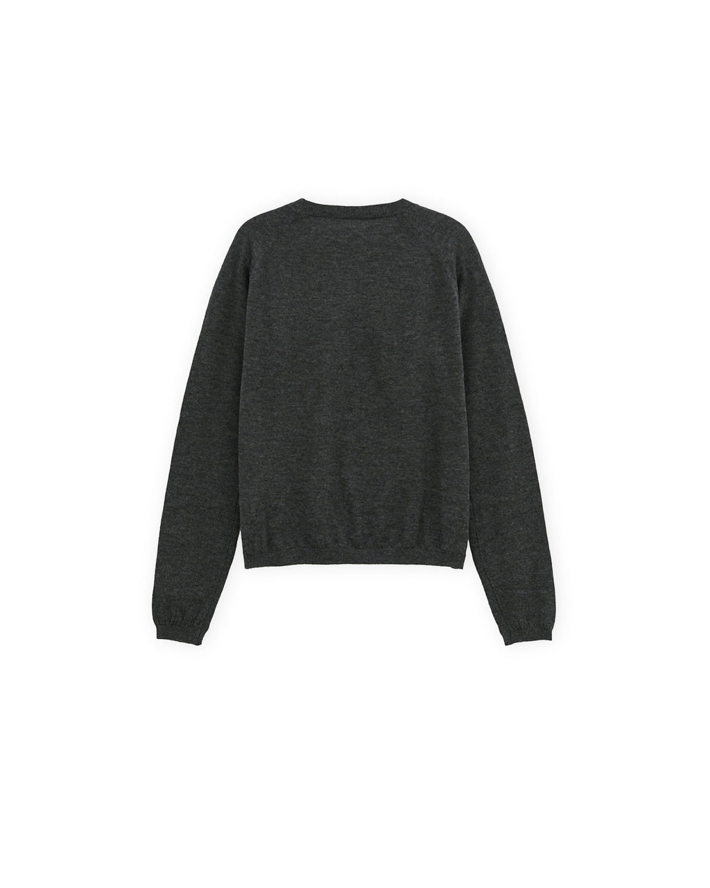 Brownyard - Super Fine Bound Neck Knit (Charcoal) product image 5 | TRAB K-Fashion Australia