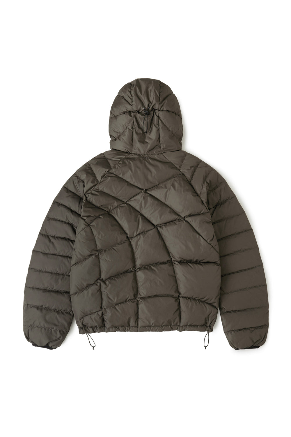 Hatchingroom - Web Goose Down Puffer Jacket Dark (Khaki) product image 2 | TRAB K-Fashion Australia