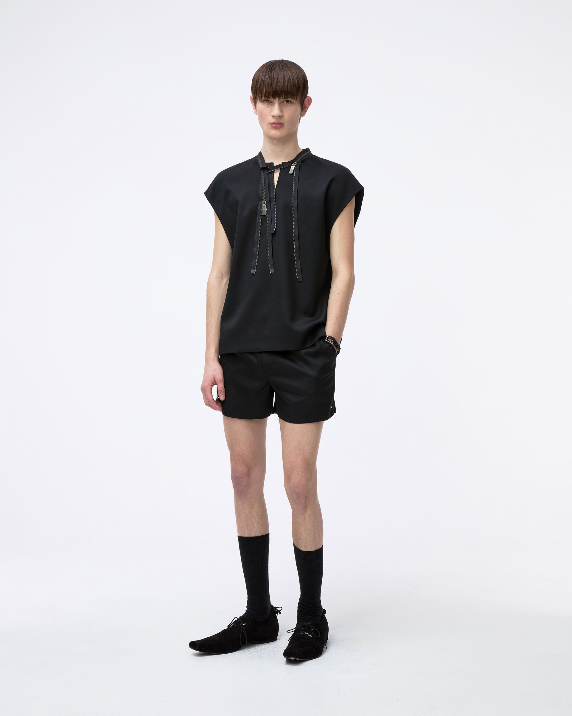 Ader Error - Shorts Product. 91 (Noir) product image 5 | TRAB K-Fashion Australia