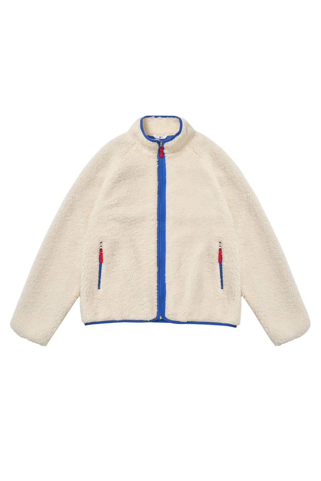 STU - Fleece Zip-Up Jacket In (Ivory) product image 16 | TRAB K-Fashion Australia
