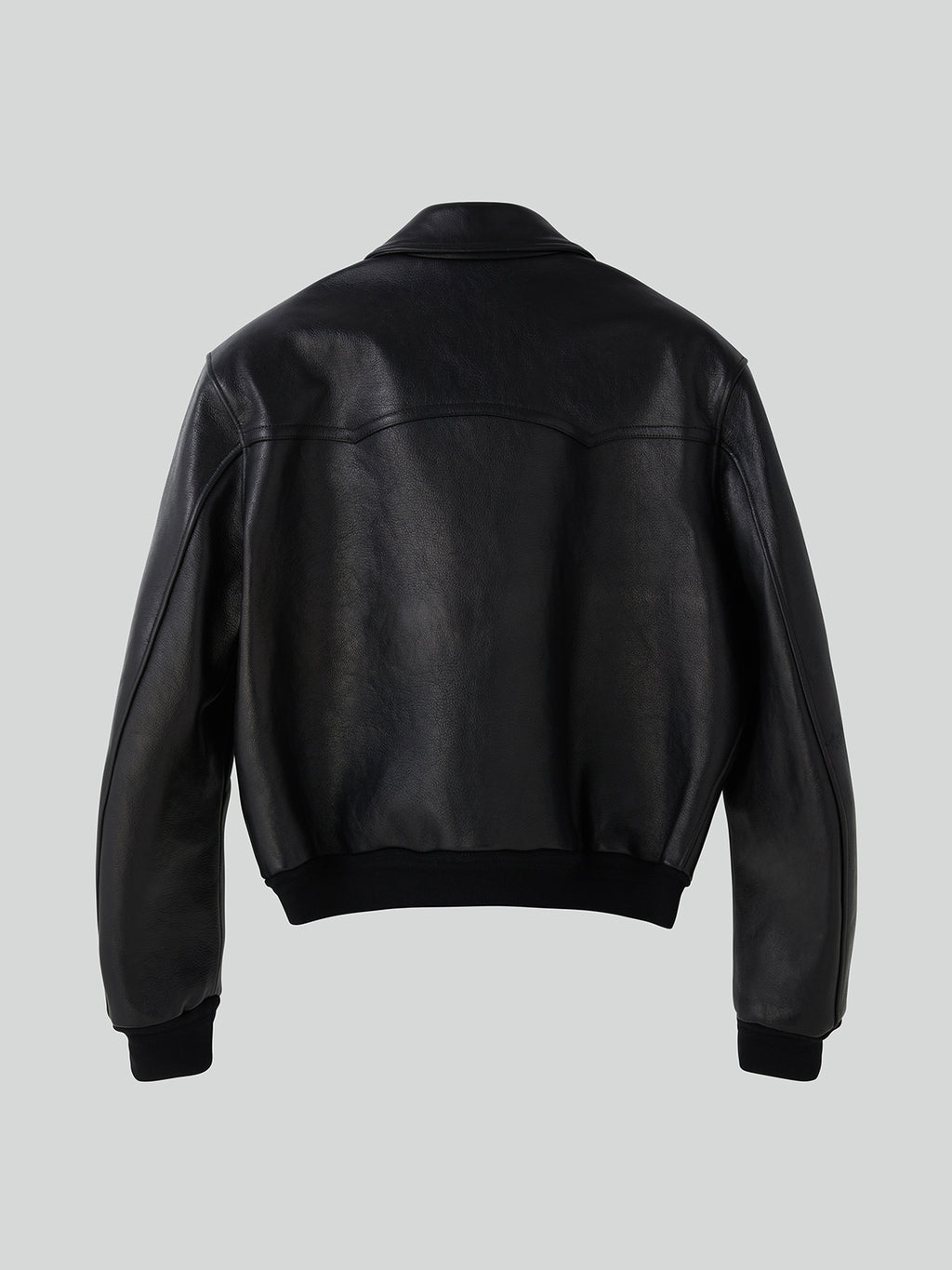 Recto - Ben Goat Leather Jumper (Black) product image 3 | TRAB K-Fashion Australia
