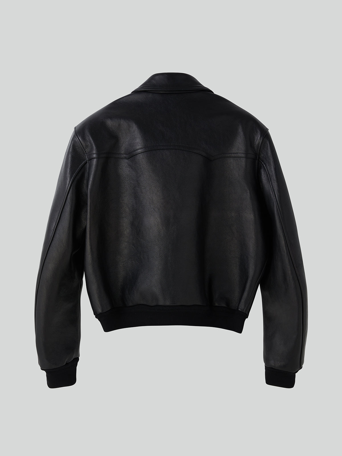 Recto - Ben Goat Leather Jumper (Black) product image 3 | TRAB K-Fashion Australia
