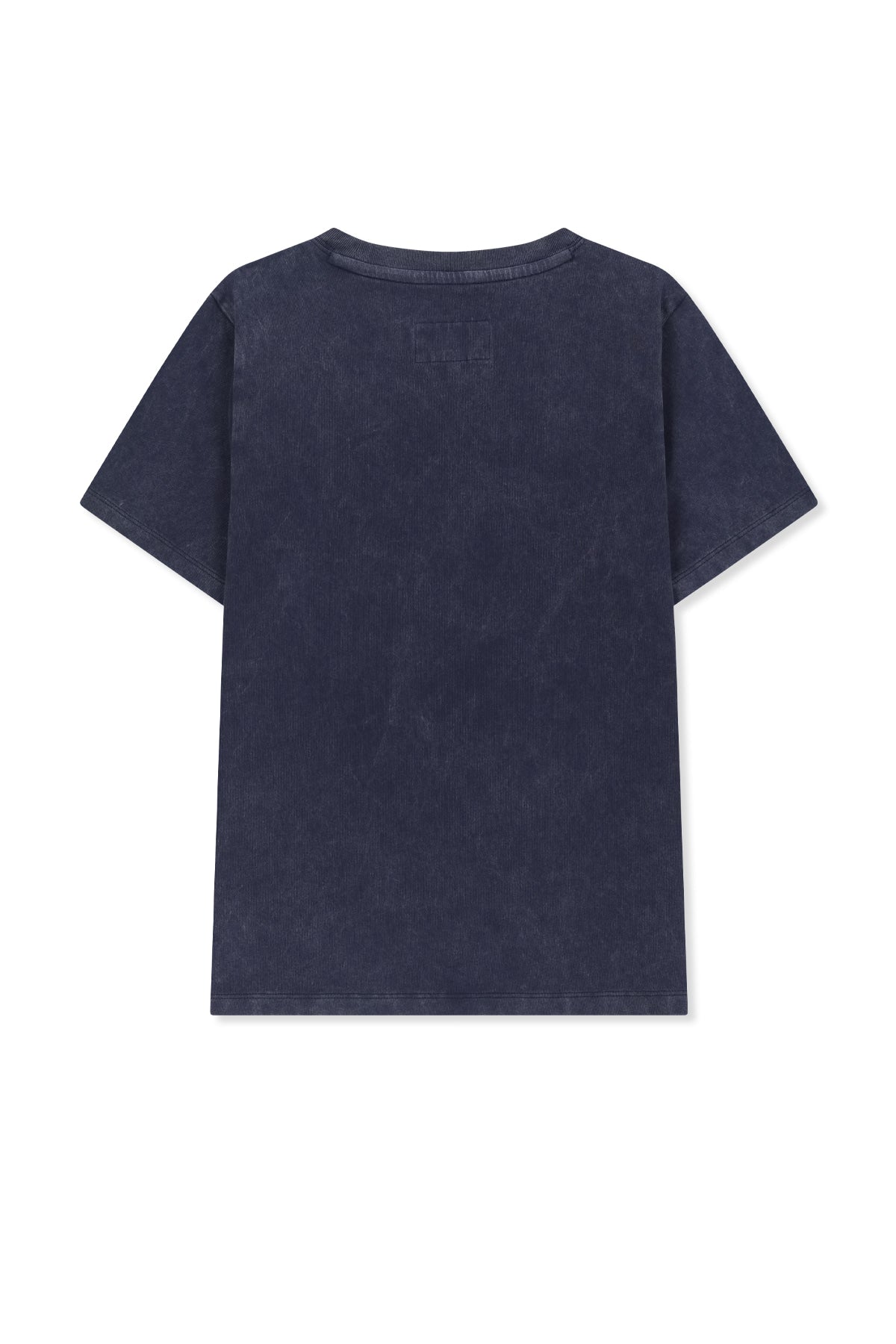 Matin Kim - Round Logo Graffiti Slim Top (Navy) product image 2 | TRAB K-Fashion Australia