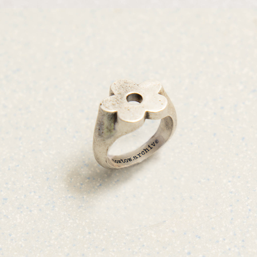 Towtow Archive - Floral Ring (Silver) product image 1 | TRAB K-Fashion Australia