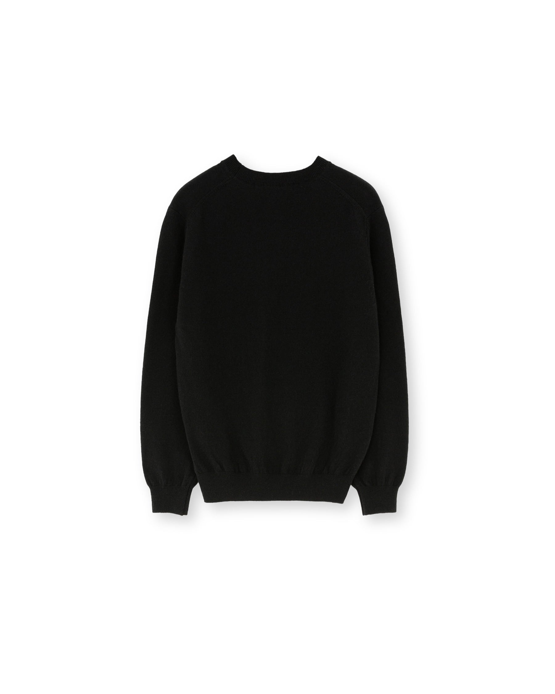 Brownyard - Extra Super Fine Crewneck Knit (Black) product image 5 | TRAB K-Fashion Australia