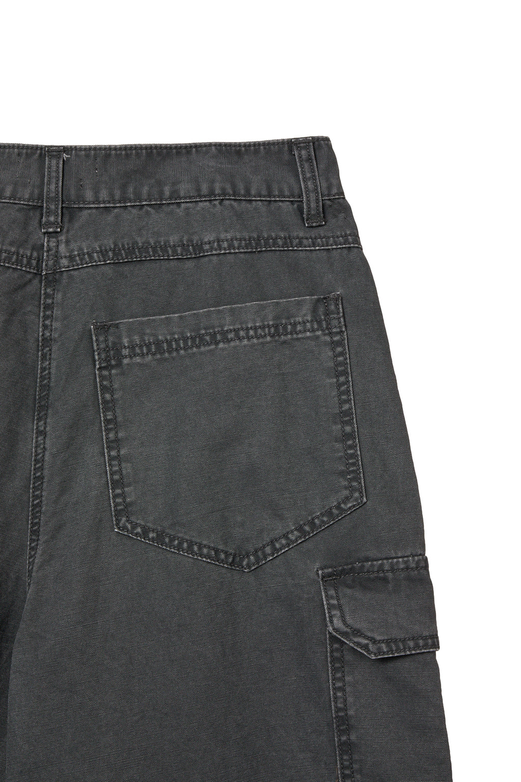 Deinet - Vintage Washed Cargo Pants (Charcoal) product image 5 | TRAB K-Fashion Australia