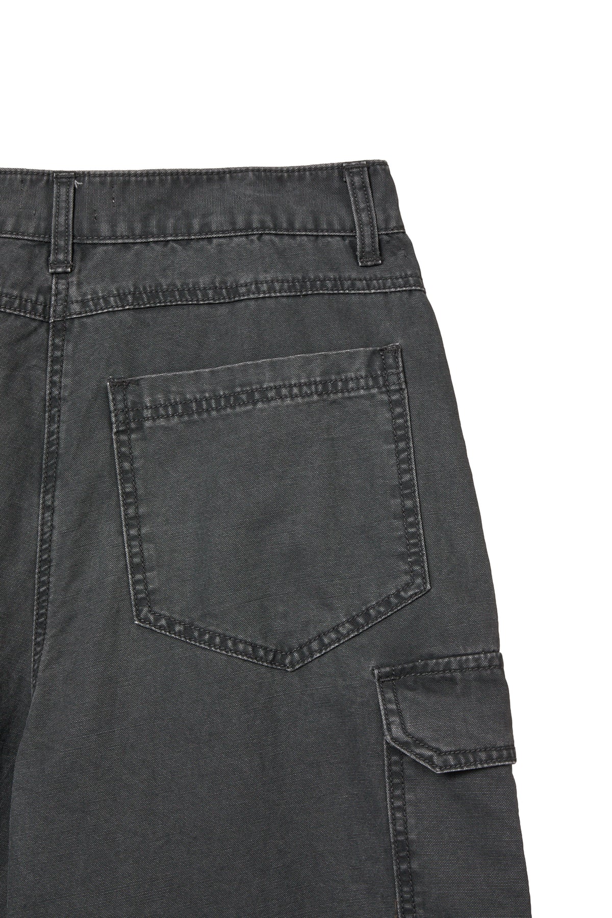 Deinet - Vintage Washed Cargo Pants (Charcoal) product image 5 | TRAB K-Fashion Australia