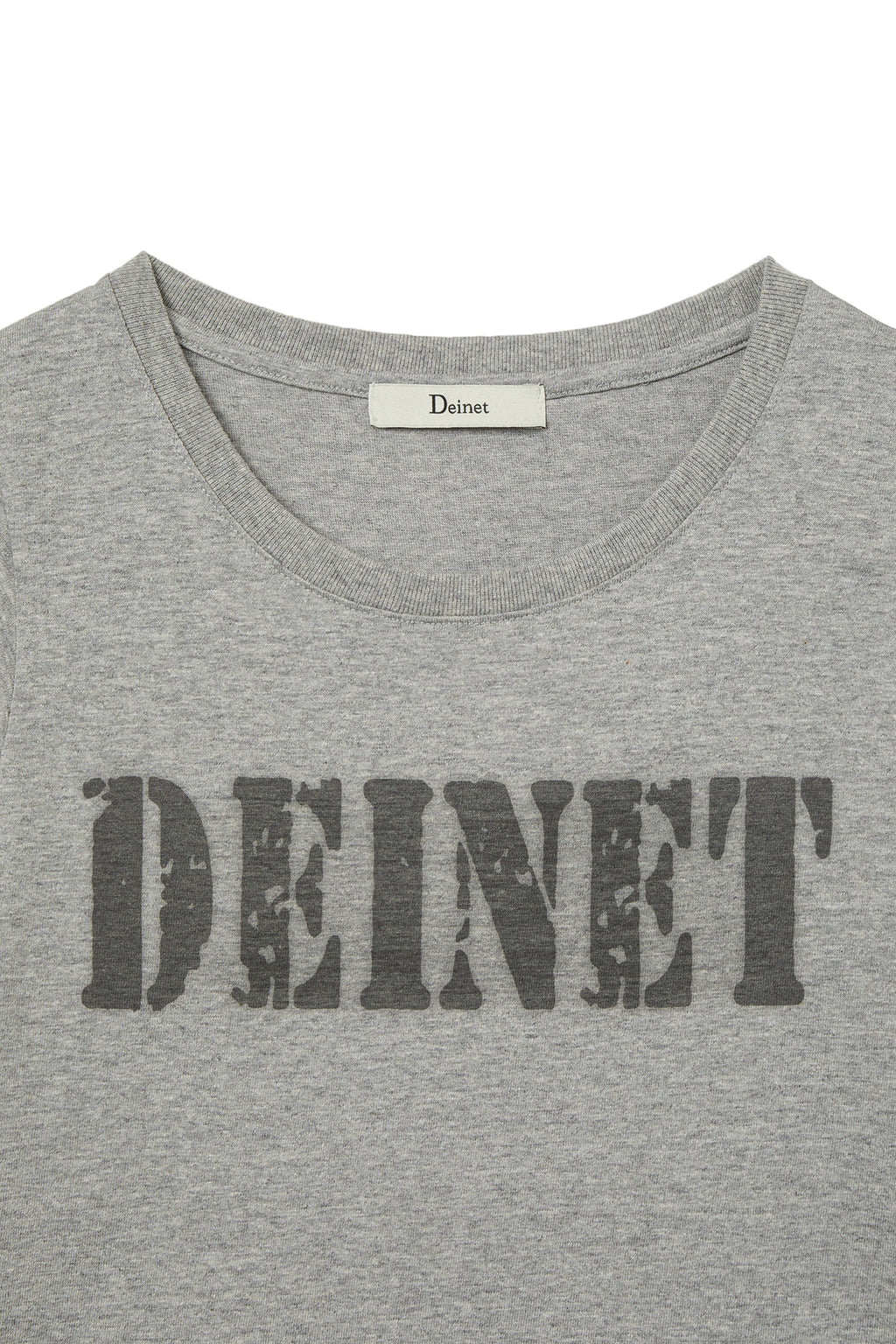 Deinet - Typo Graphic2 T-Shirt (Melange Grey) product image 12 | TRAB K-Fashion Australia