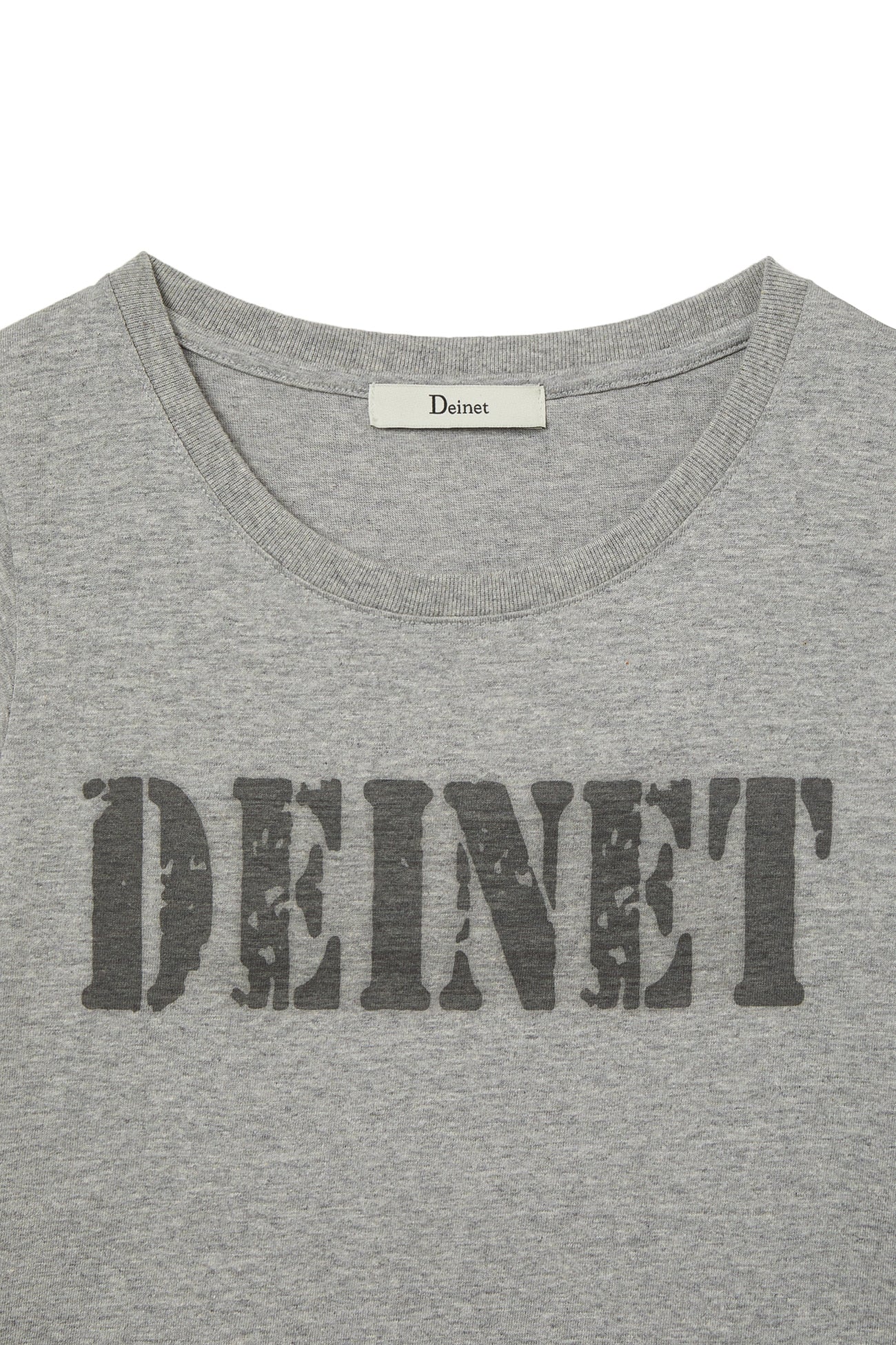 Deinet - Typo Graphic2 T-Shirt (Melange Grey) product image 12 | TRAB K-Fashion Australia