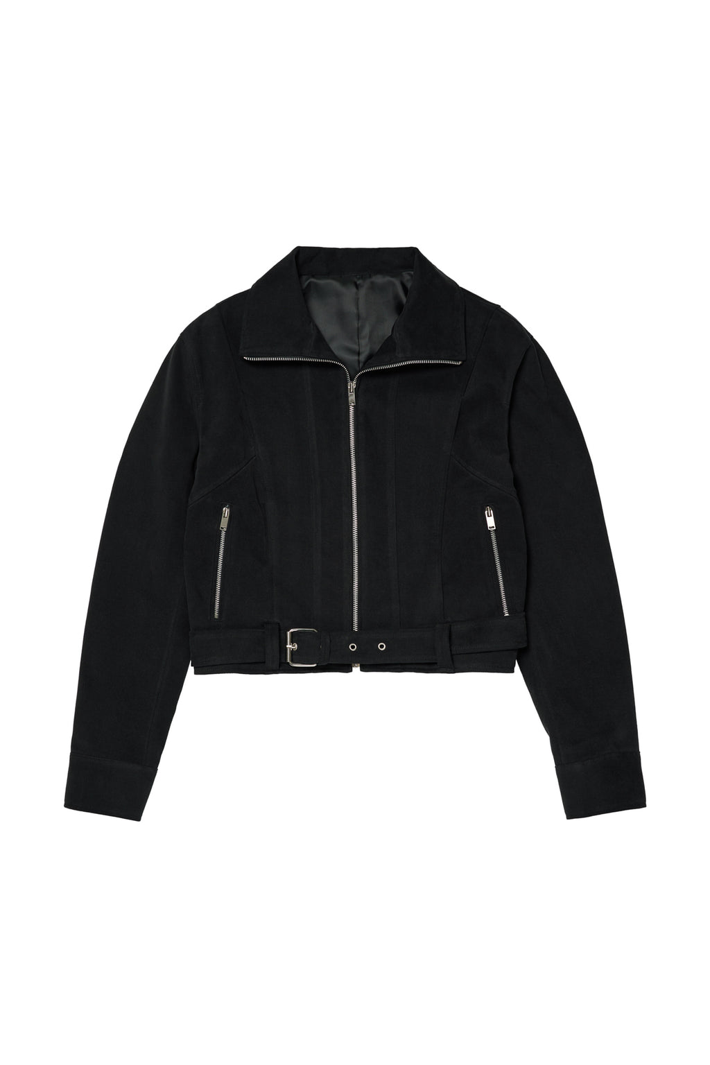 Deinet - Deinet Belted Cotton Jacket (Black) product image 12 | TRAB K-Fashion Australia