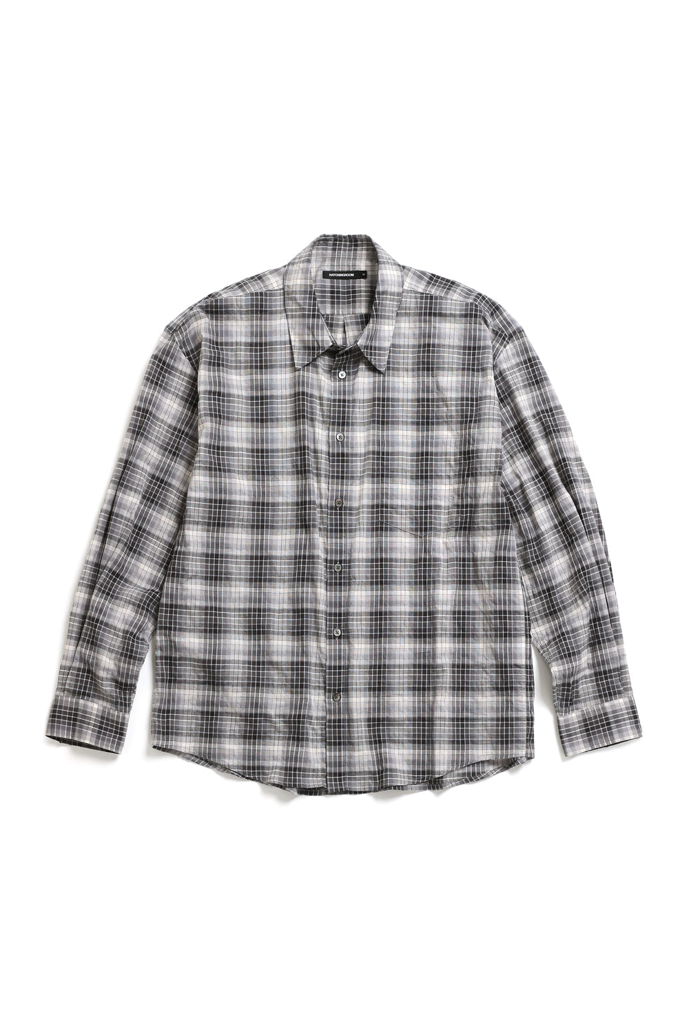 Hatchingroom - Classic Shirt Multi Check (Grey) product image 1 | TRAB K-Fashion Australia