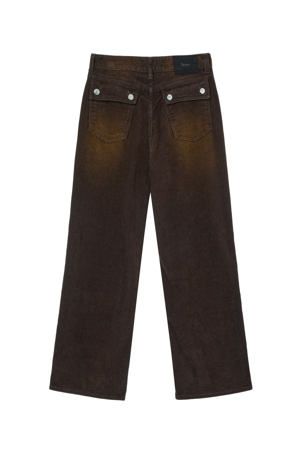 Deinet - Straight Brush Corduroy Pants (Dark Brown) product image 7 | TRAB K-Fashion Australia