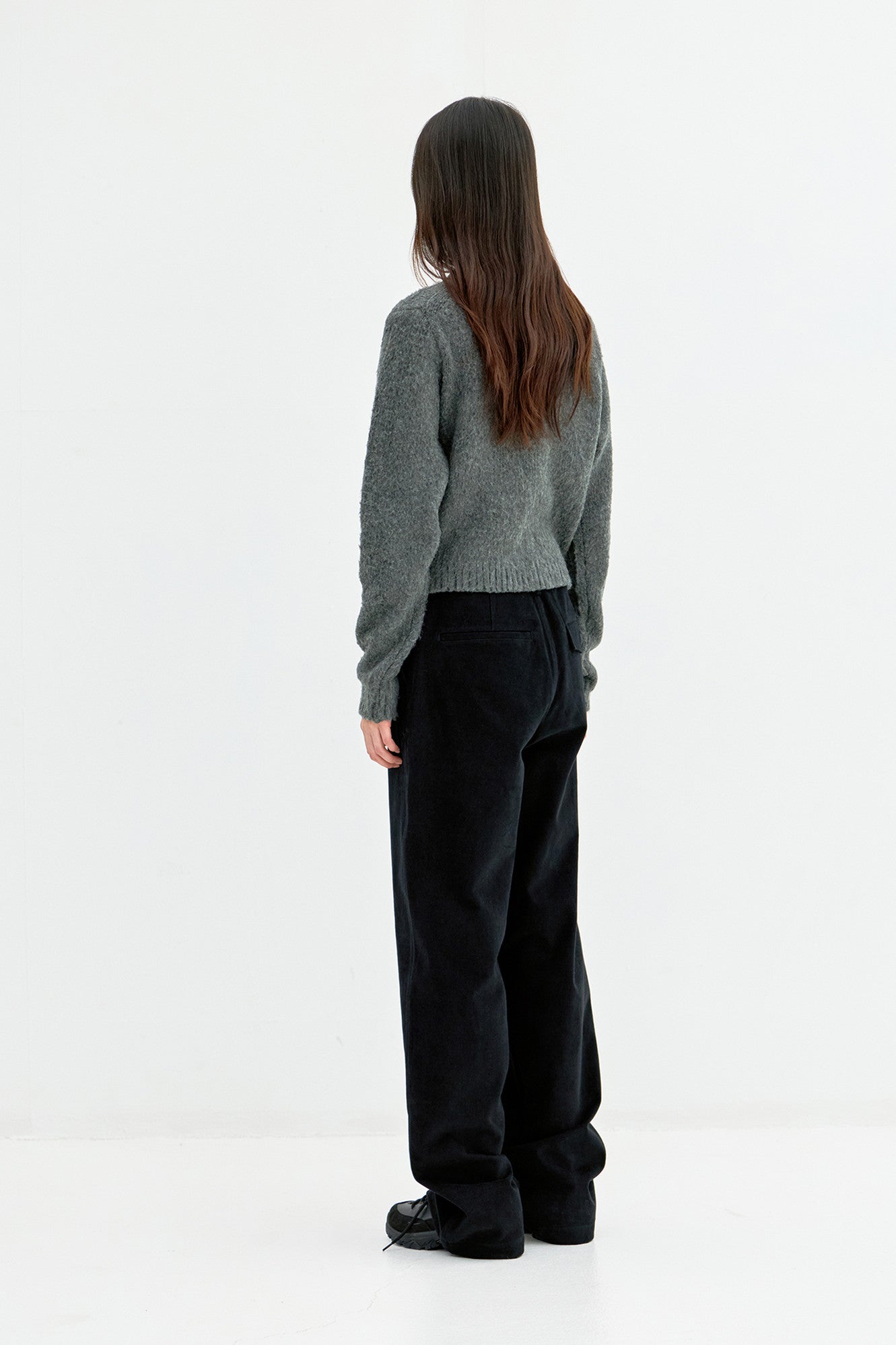Coor - Peached Easy Pants (Black) product image 4 | TRAB K-Fashion Australia