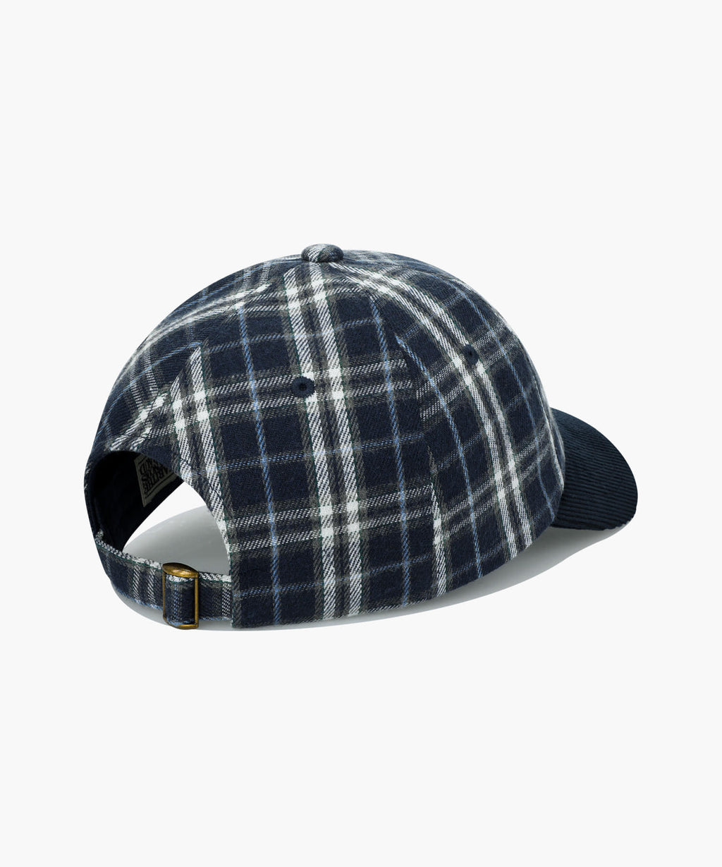 Marithe & Francois Girbaud - Classic Logo Two Tone Check Cap (Navy) product image 2 | TRAB K-Fashion Australia