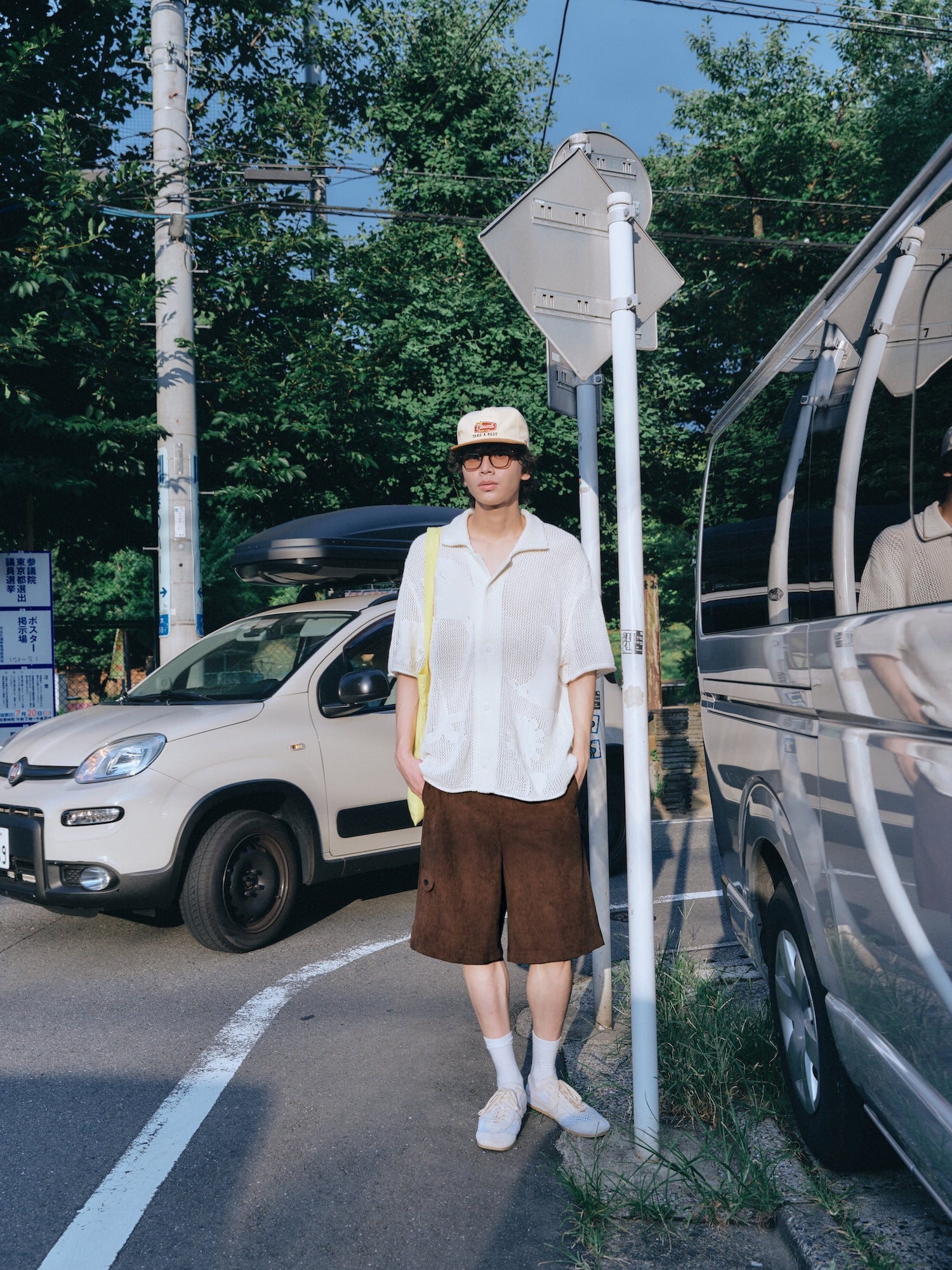 Stu - Graphic Knit Shirt (Cream) product image 5 | TRAB K-Fashion Australia